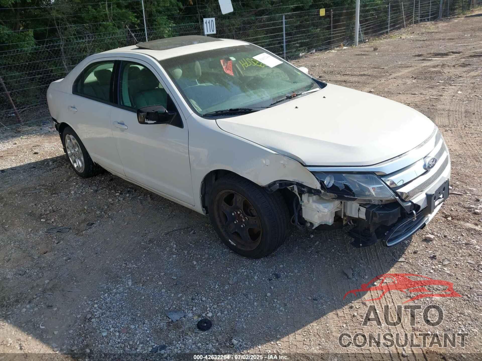 FORD FUSION 2010 - 3FAHP0HA7AR305658