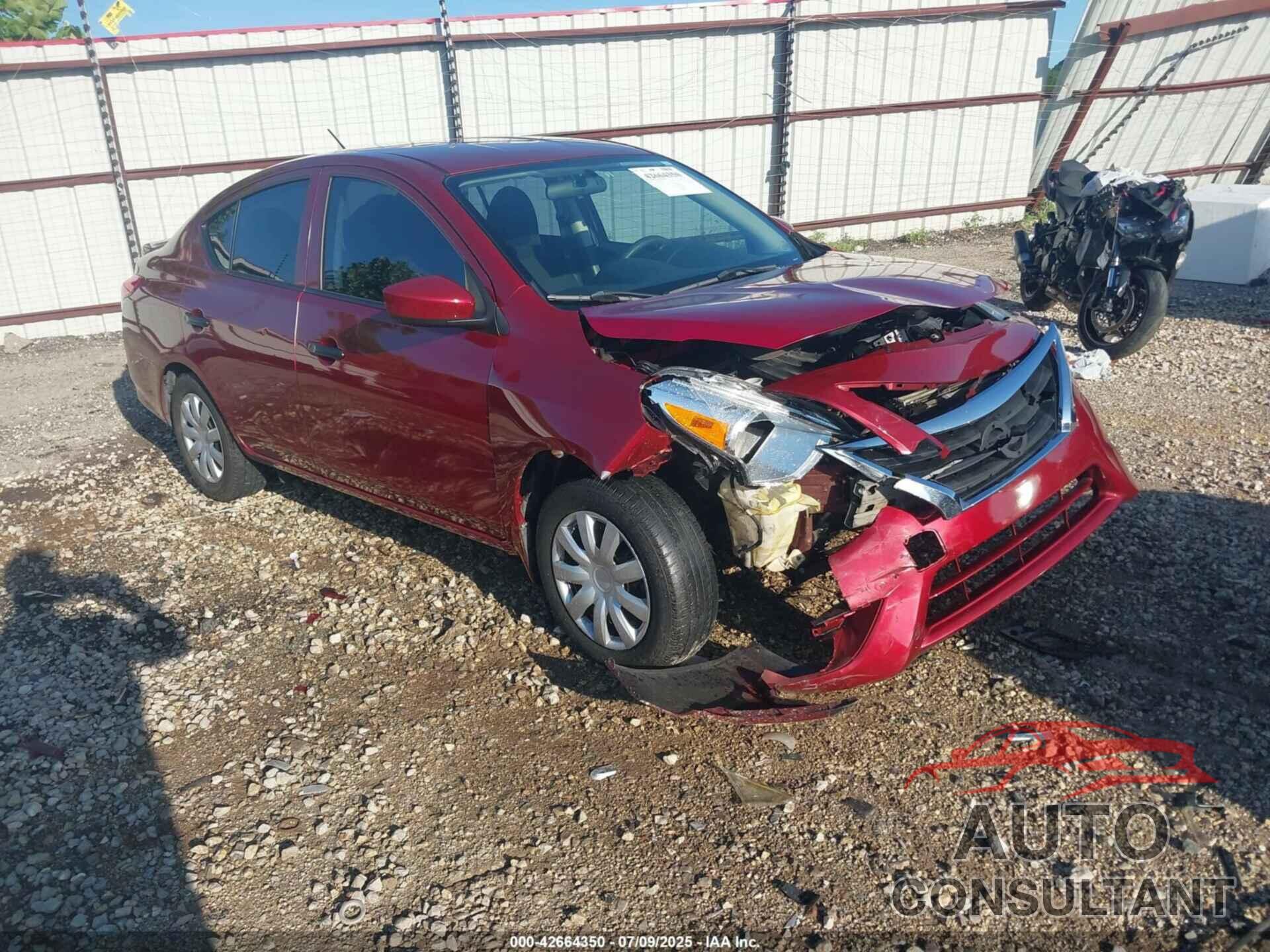NISSAN VERSA 2016 - 3N1CN7AP2GL829896