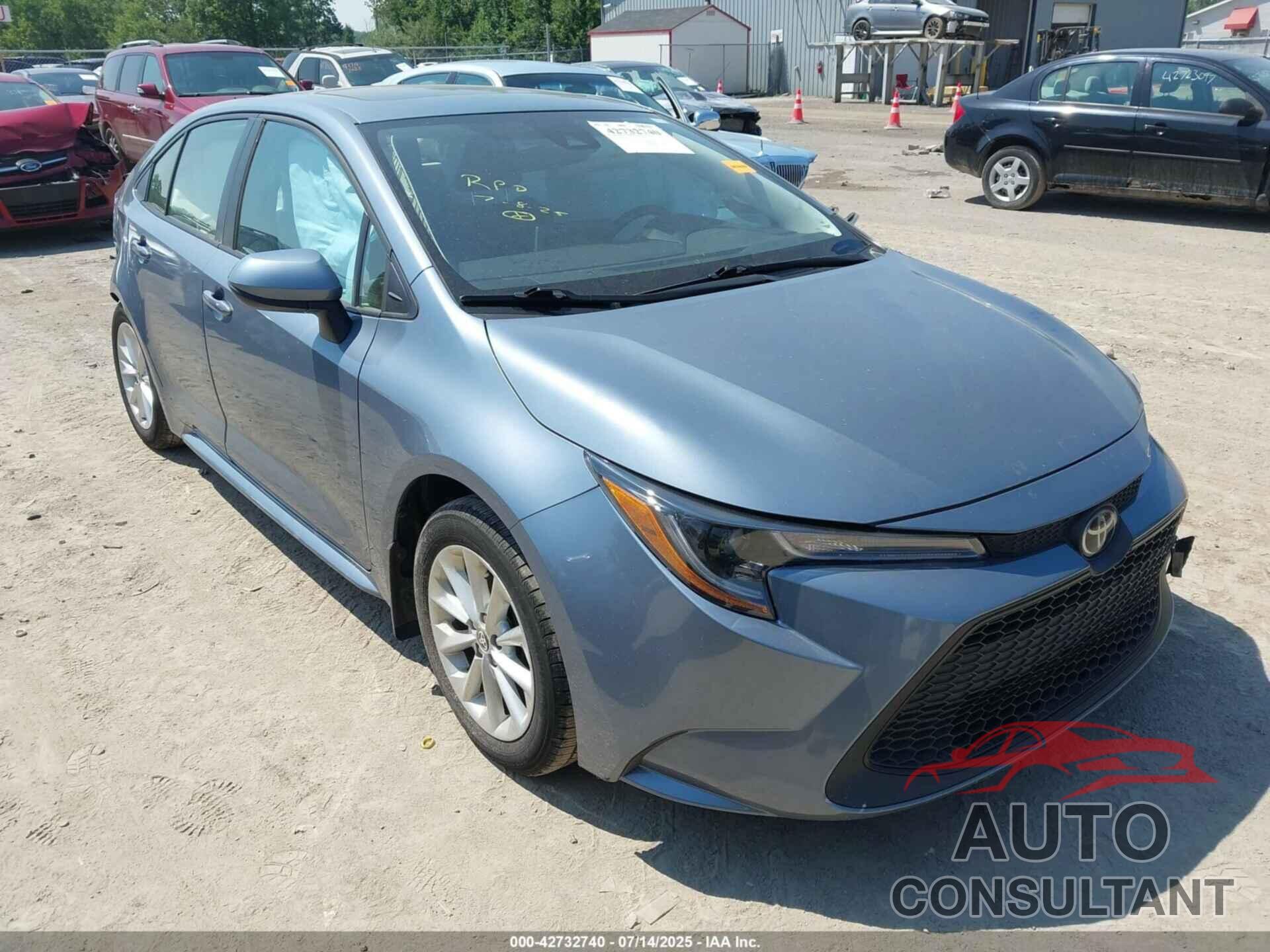 TOYOTA COROLLA 2020 - JTDHPRAE3LJ003860