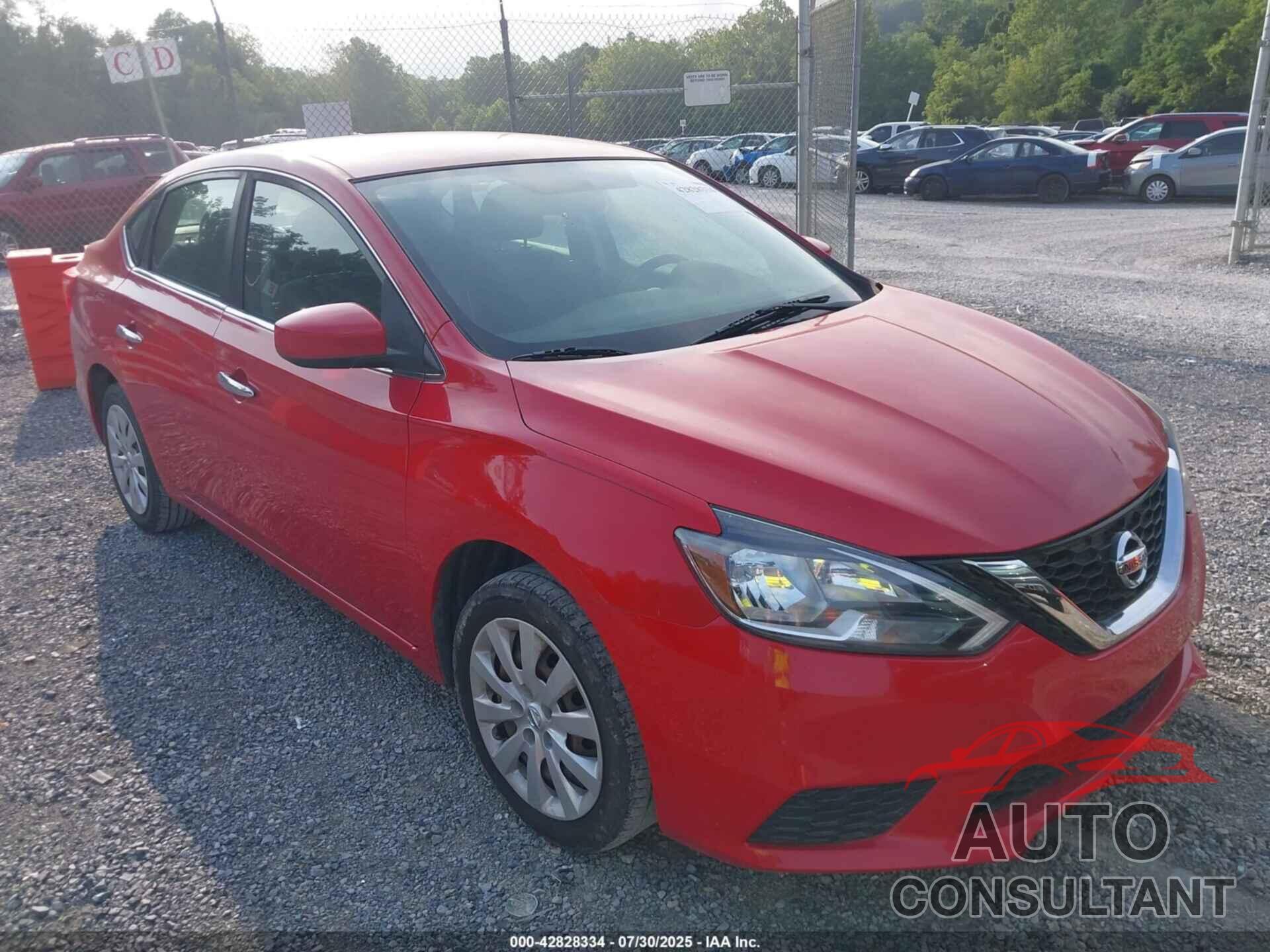 NISSAN SENTRA 2016 - 3N1AB7AP2GY318045