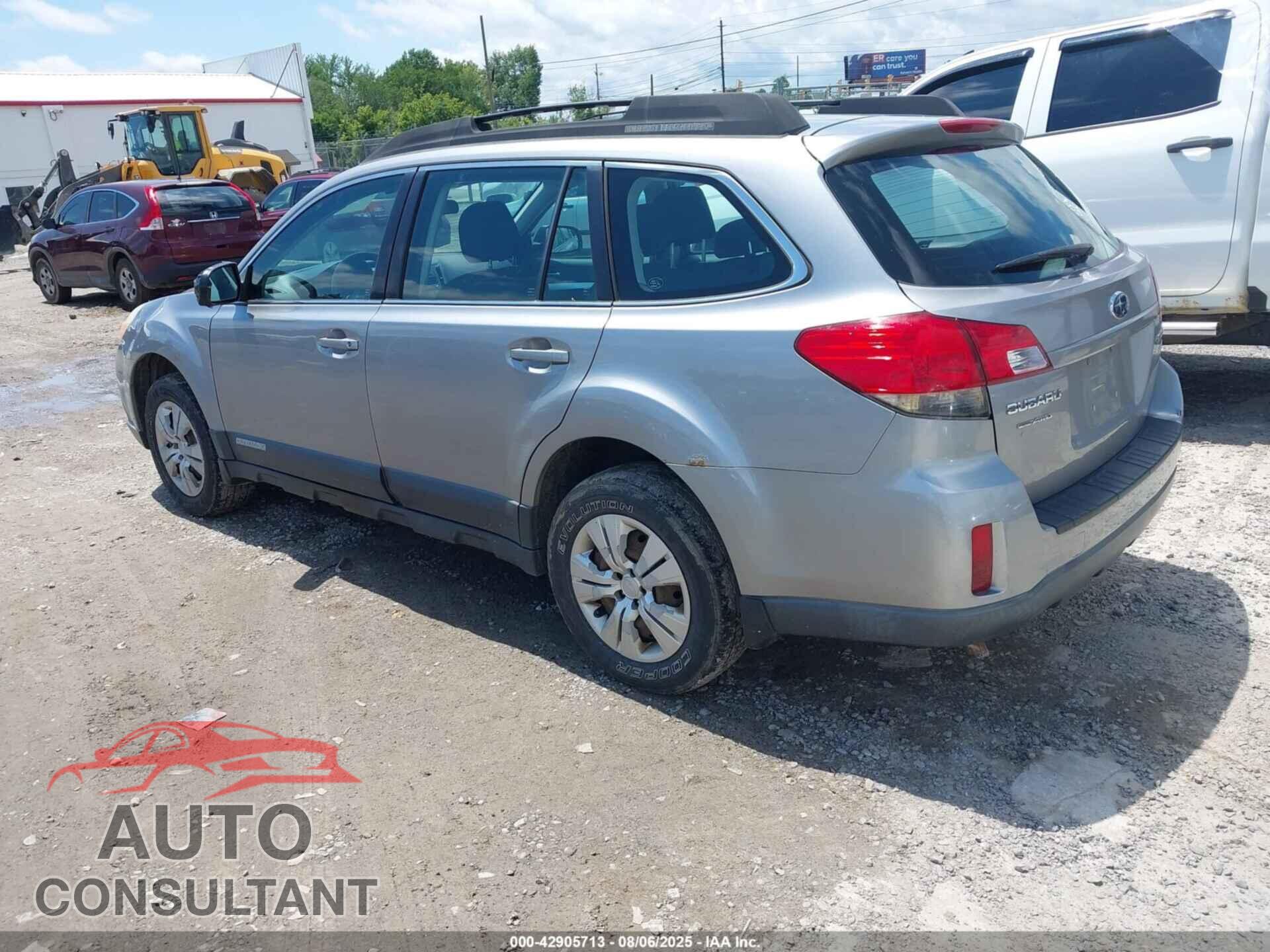 SUBARU OUTBACK 2011 - 4S4BRBAC0B3376228