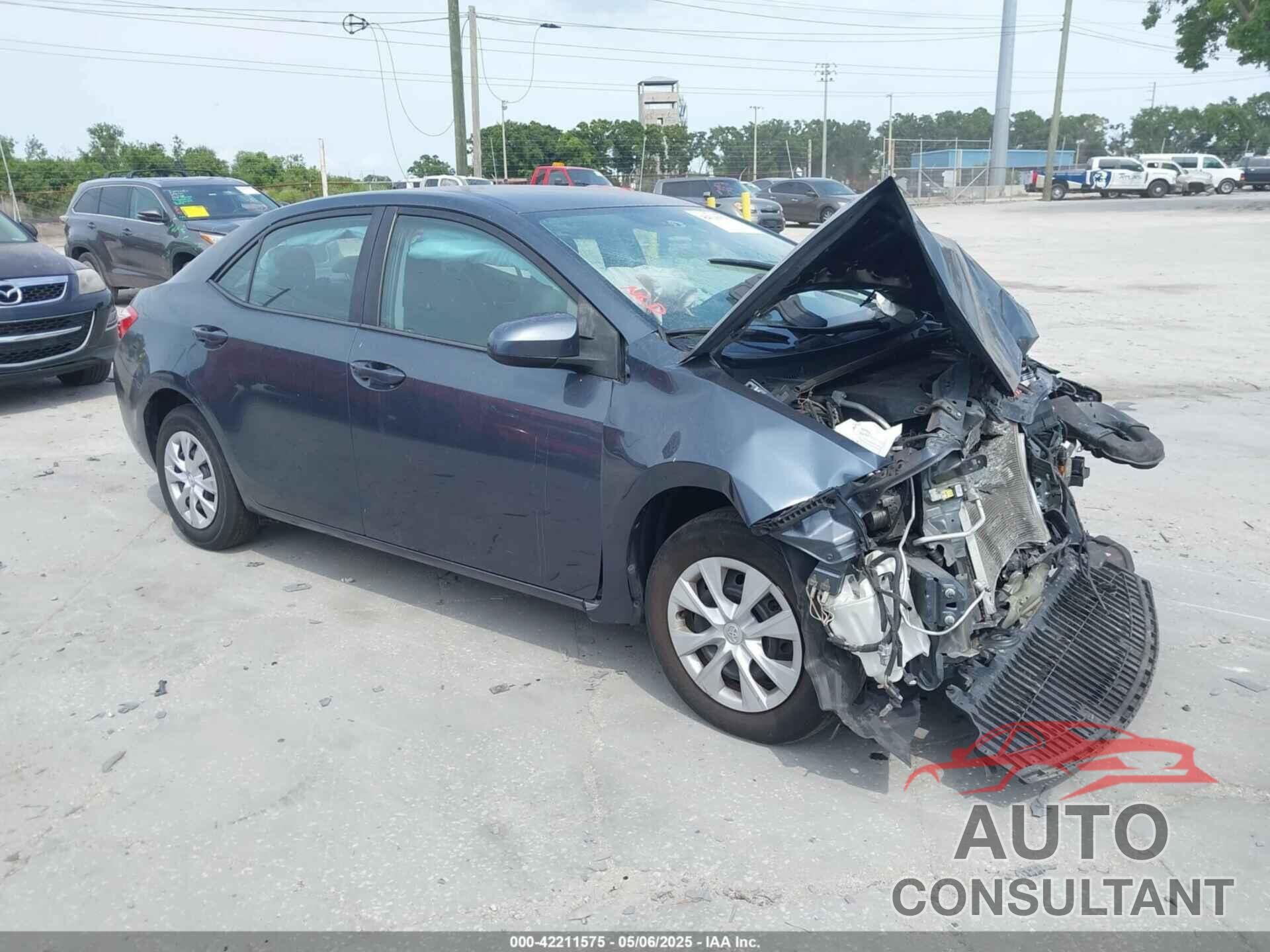 TOYOTA COROLLA 2016 - 2T1BURHE0GC542653