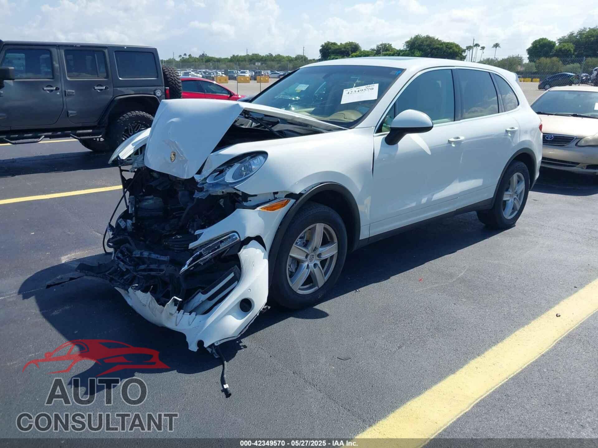 PORSCHE CAYENNE 2014 - WP1AA2A20ELA02638
