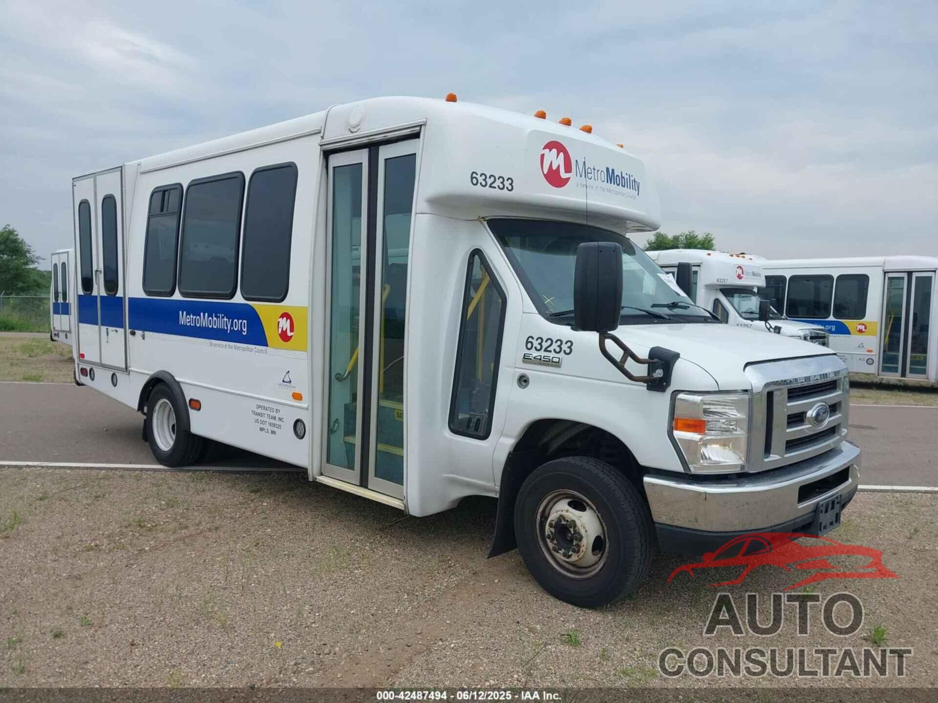 FORD E-450 CUTAWAY 2019 - 1FDFE4FSOKDC56125