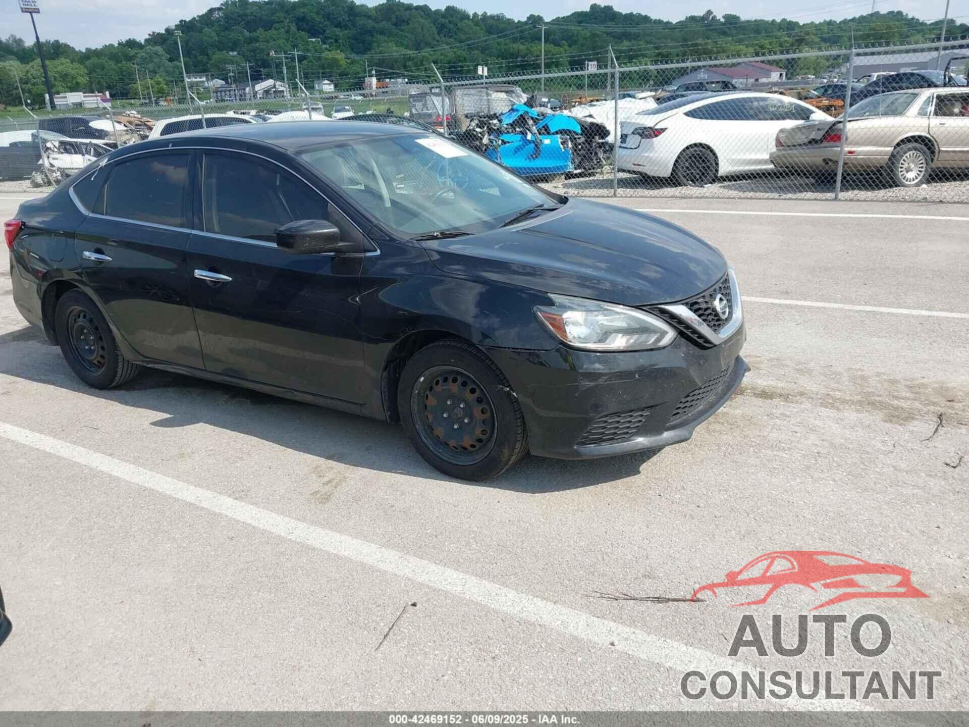 NISSAN SENTRA 2019 - 3N1AB7AP3KY217900