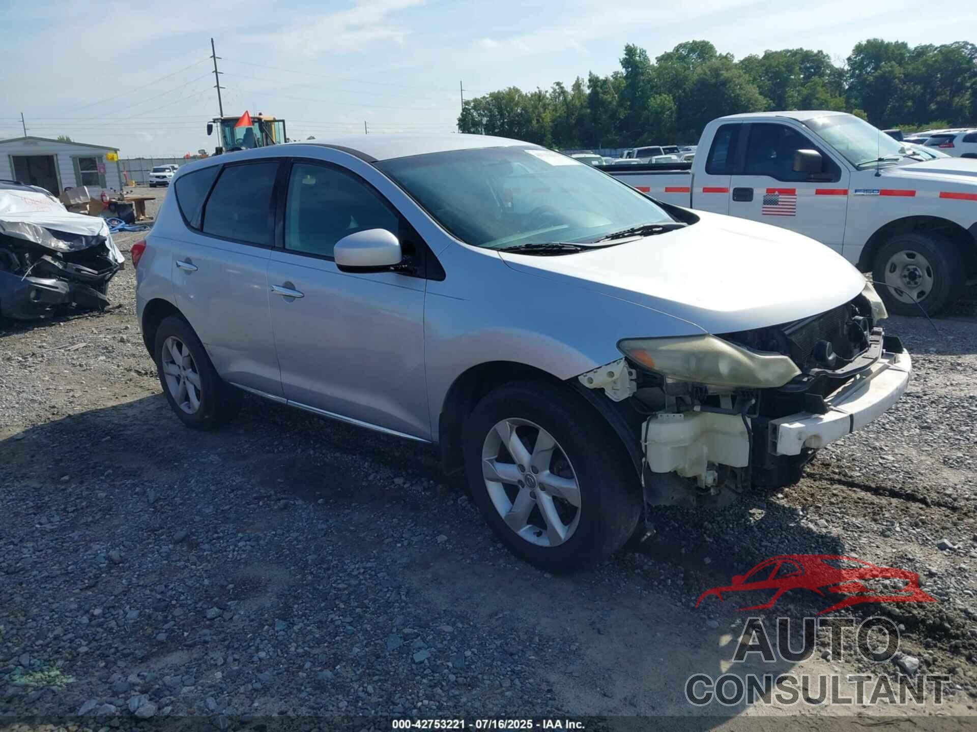 NISSAN MURANO 2009 - JN8AZ18U29W026640