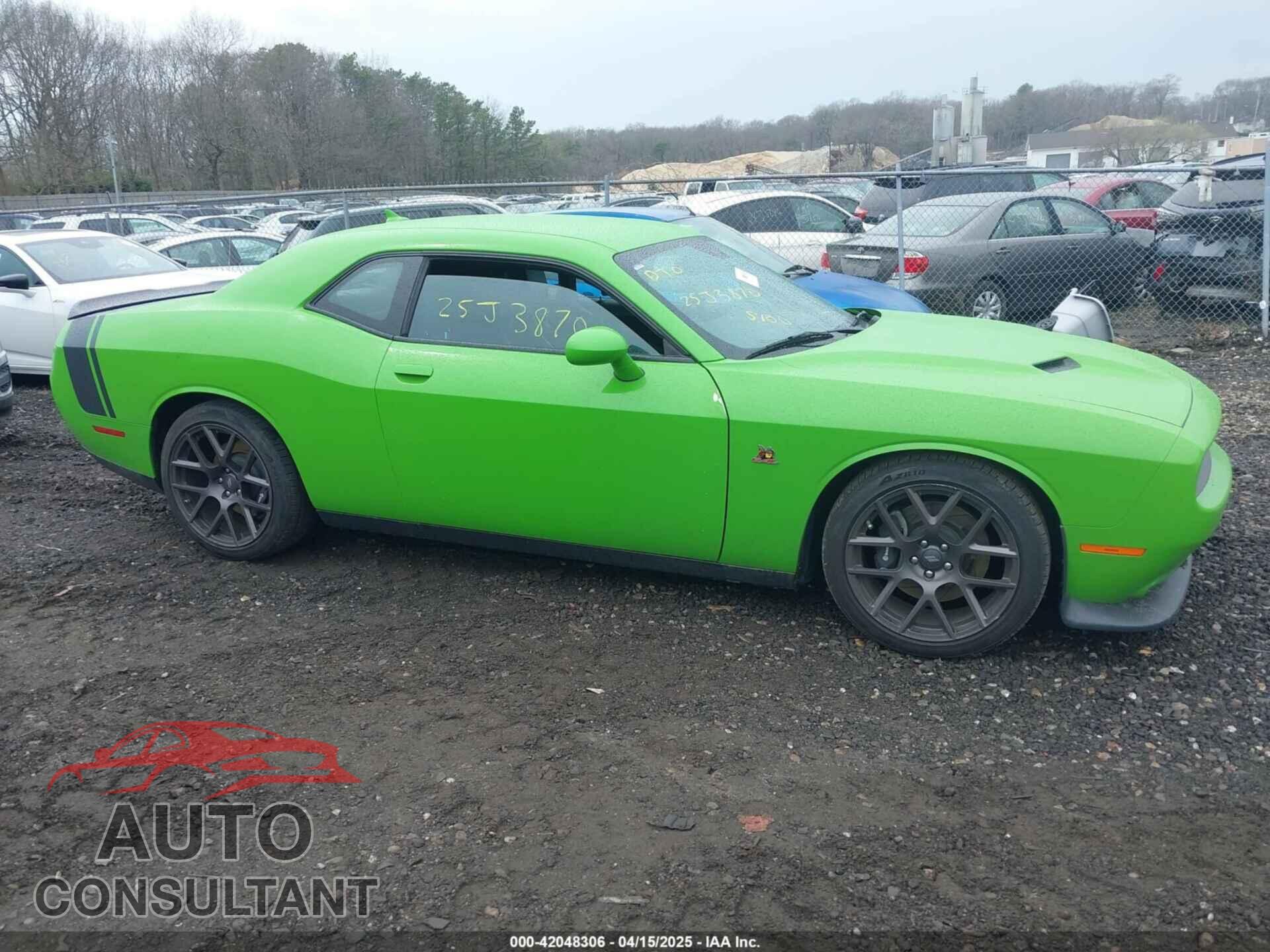 DODGE CHALLENGER 2017 - 2C3CDZFJXHH601062