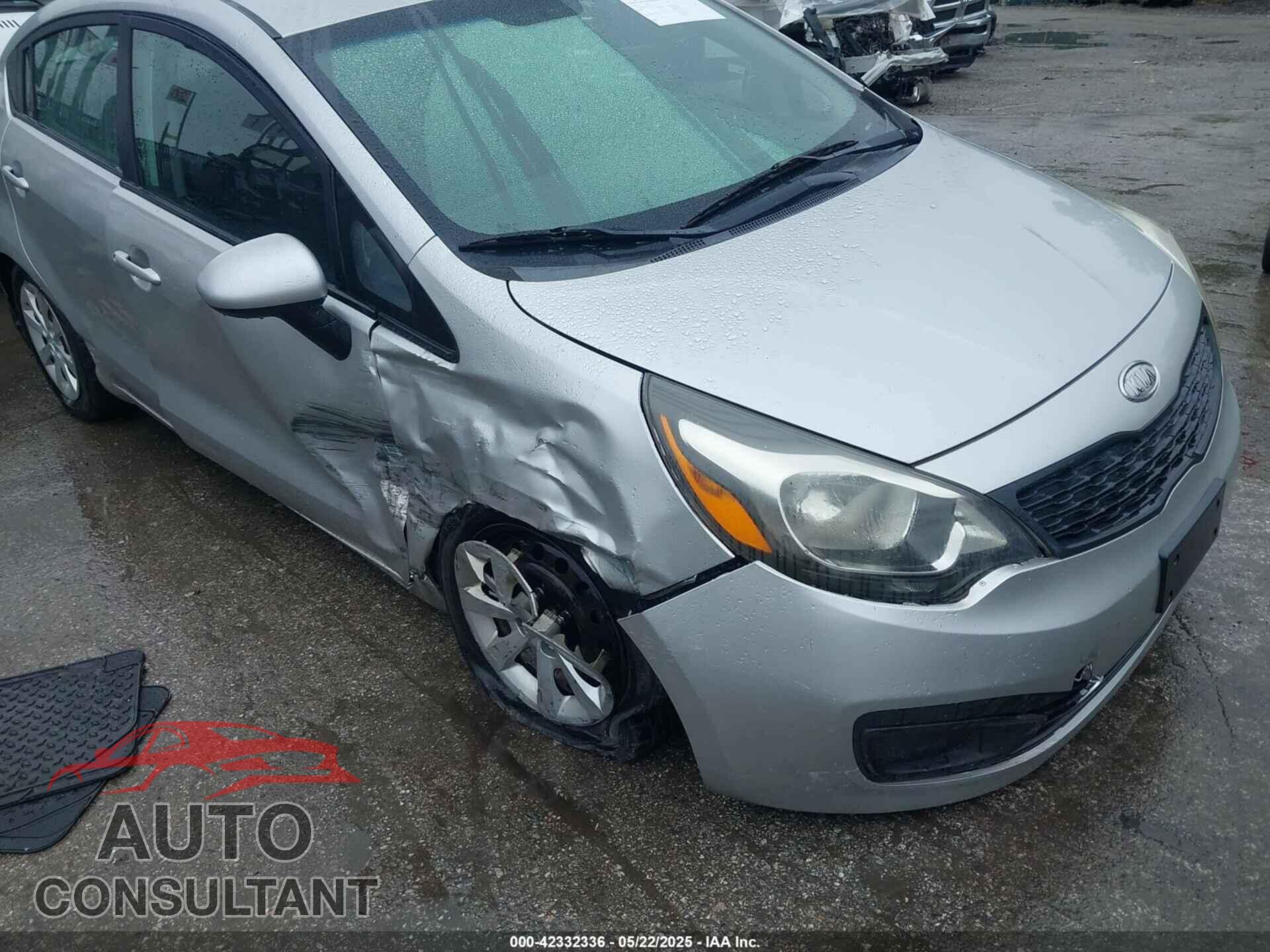 KIA RIO 2012 - KNADM4A35C6077175