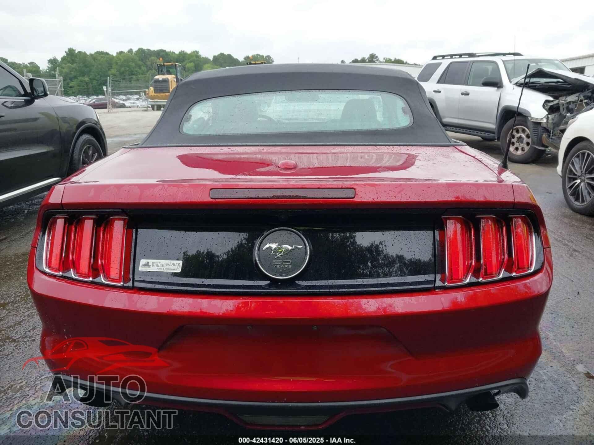 FORD MUSTANG 2015 - 1FATP8UH2F5367670