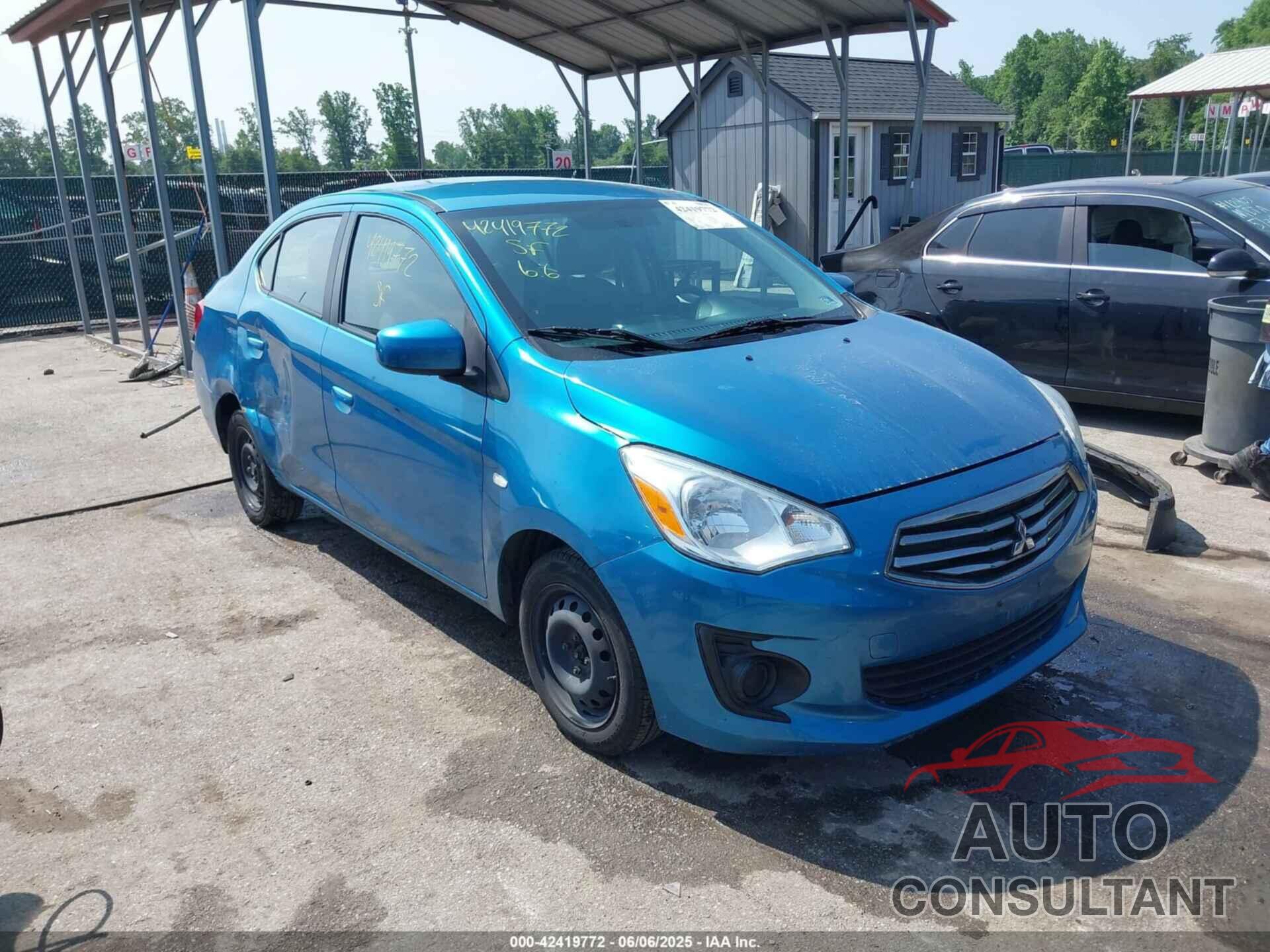 MITSUBISHI MIRAGE G4 2017 - ML32F3FJ5HHF09741