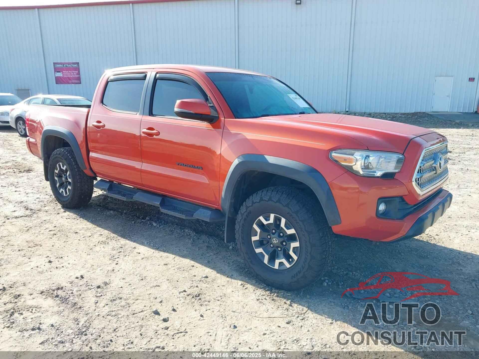 TOYOTA TACOMA 2016 - 5TFCZ5AN2GX042259
