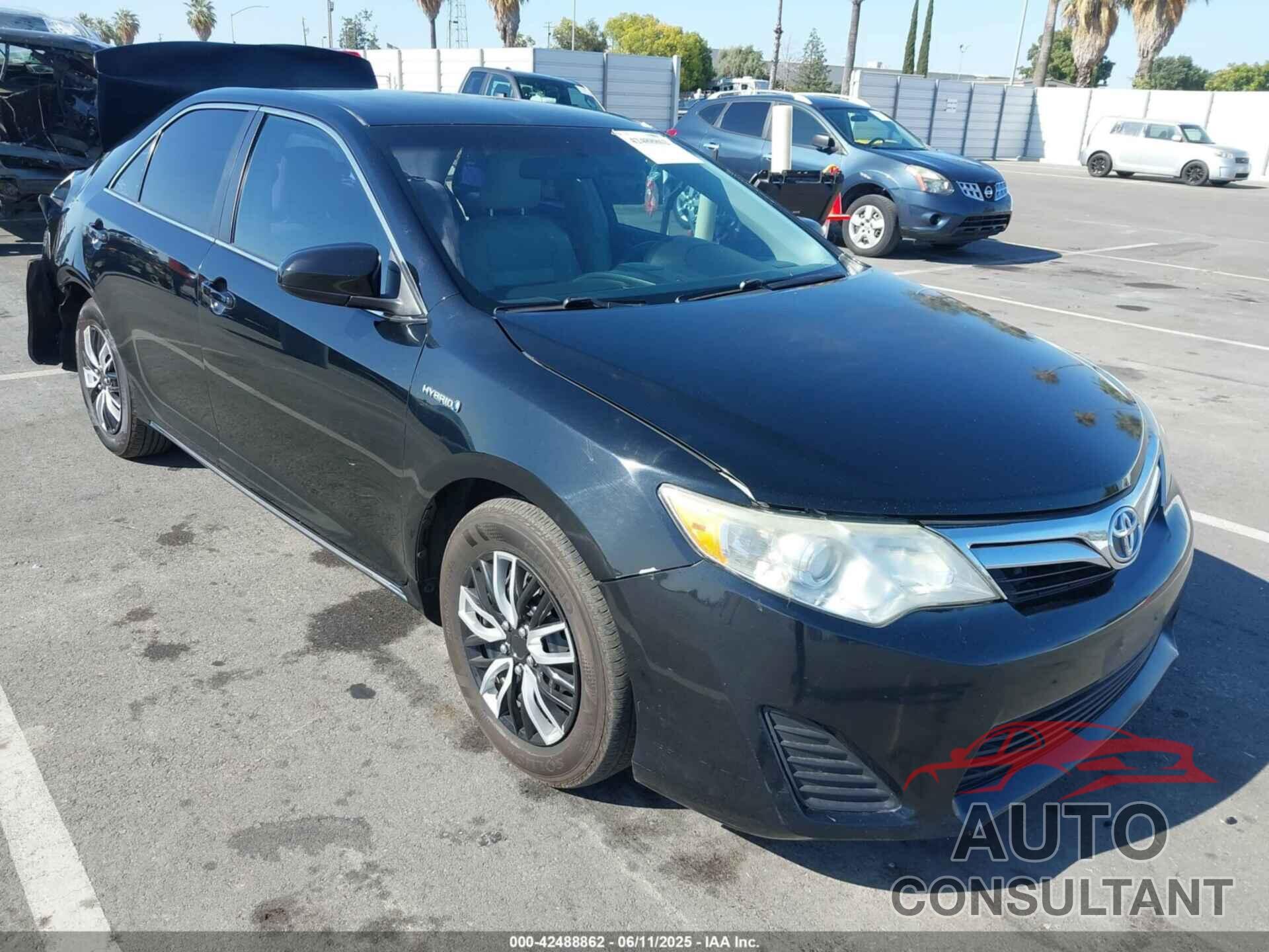 TOYOTA CAMRY HYBRID 2014 - 4T1BD1FK9EU131242