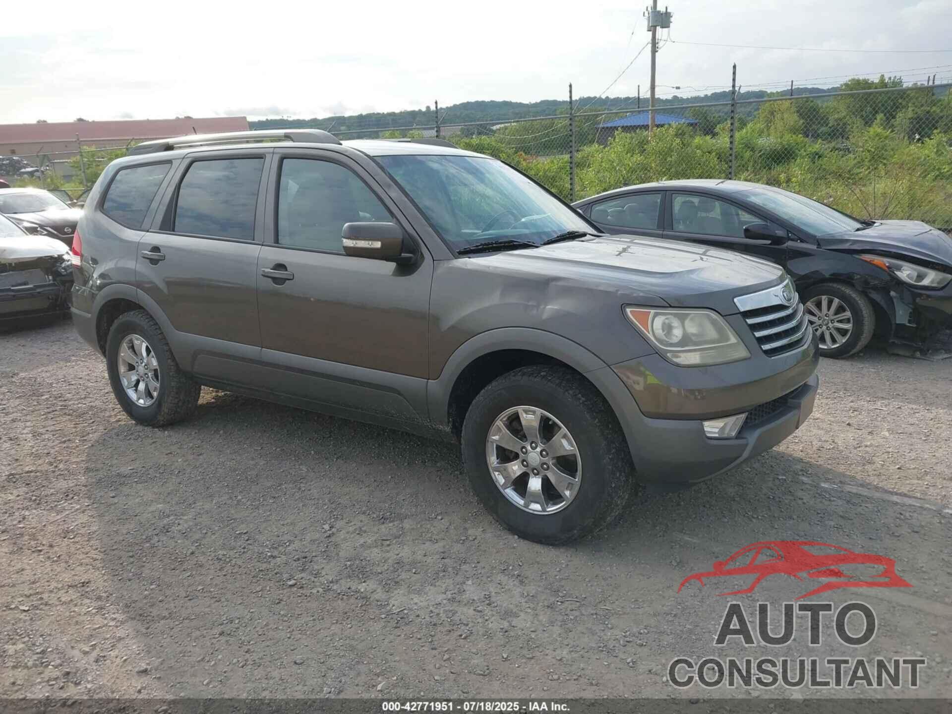 KIA BORREGO 2009 - KNDJH741695037398
