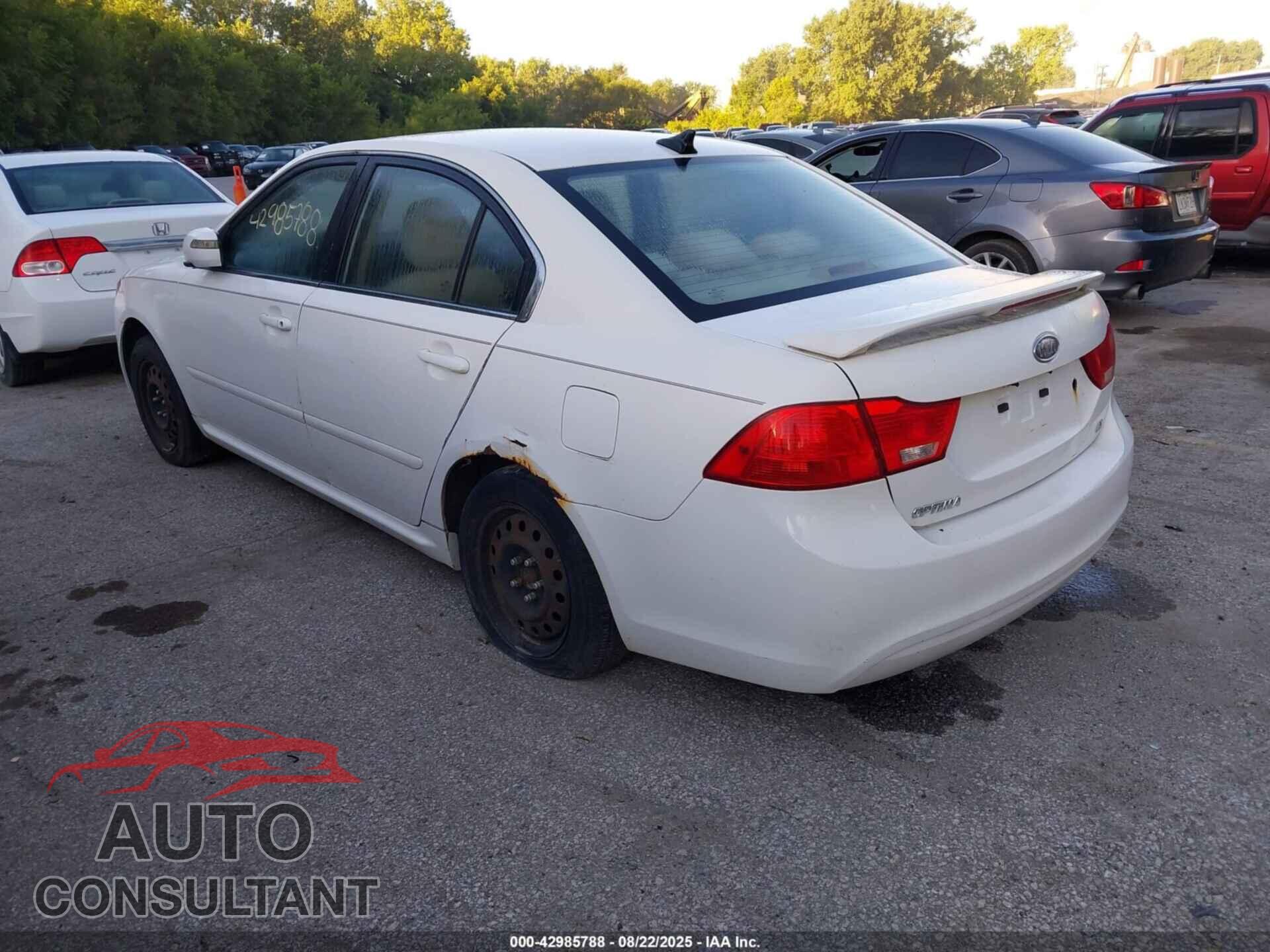 KIA OPTIMA 2009 - KNAGE228795338054