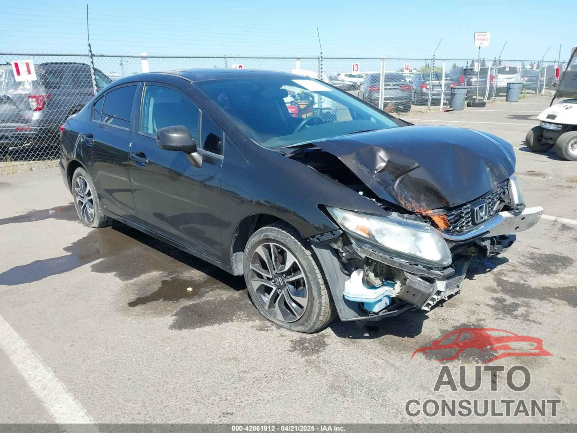 HONDA CIVIC 2013 - 2HGFB2F81DH529196