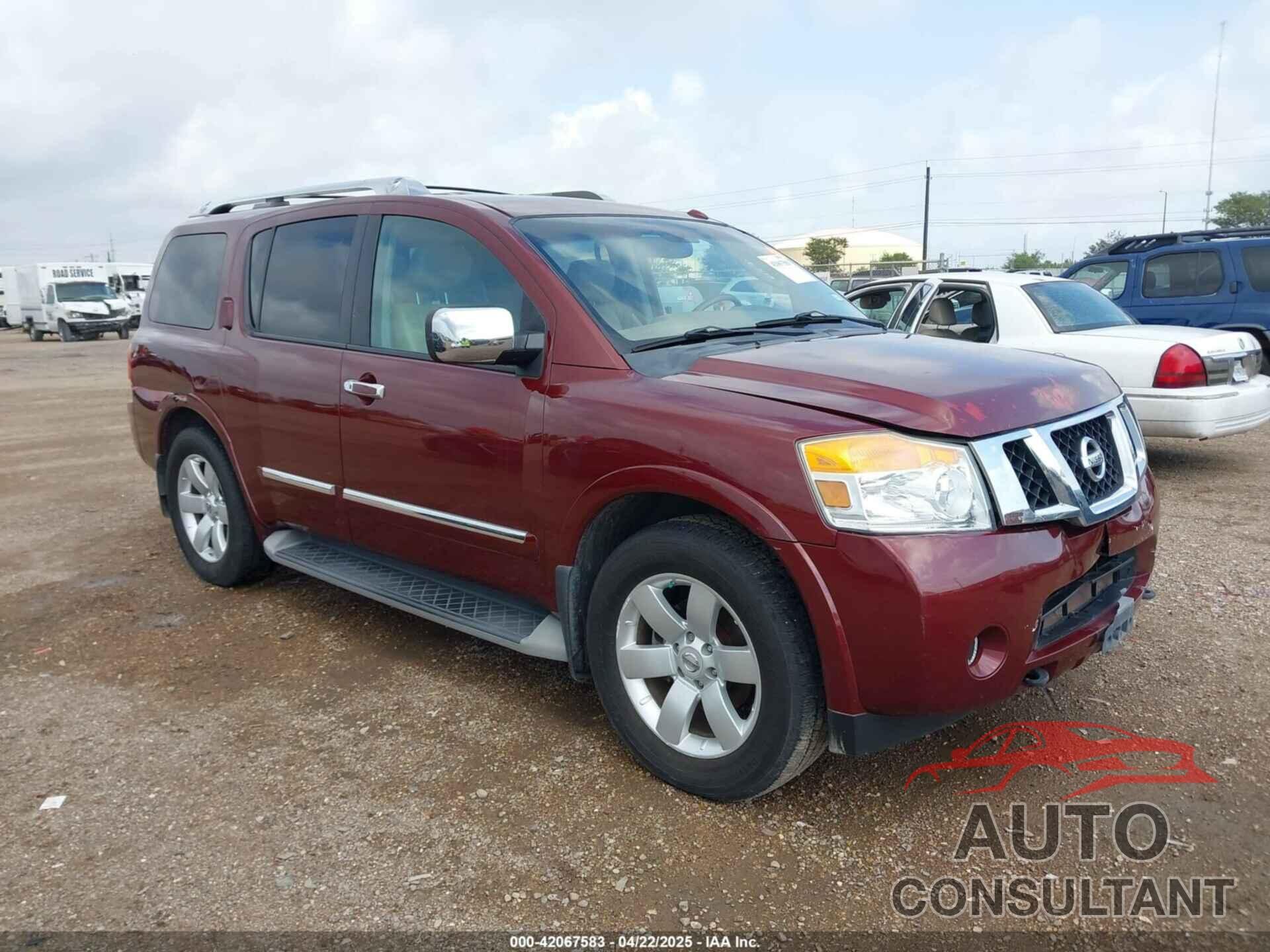 NISSAN ARMADA 2012 - 5N1BA0ND9CN613237