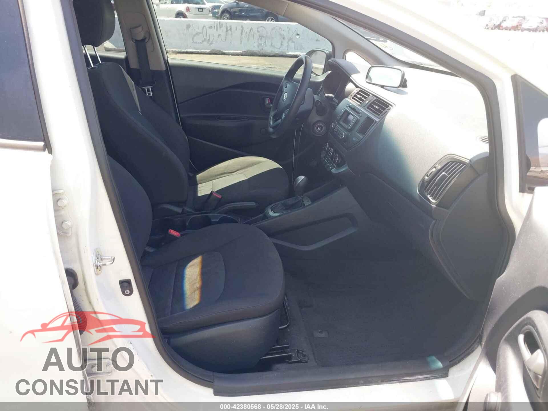 KIA RIO 2013 - KNADM5A35D6241015