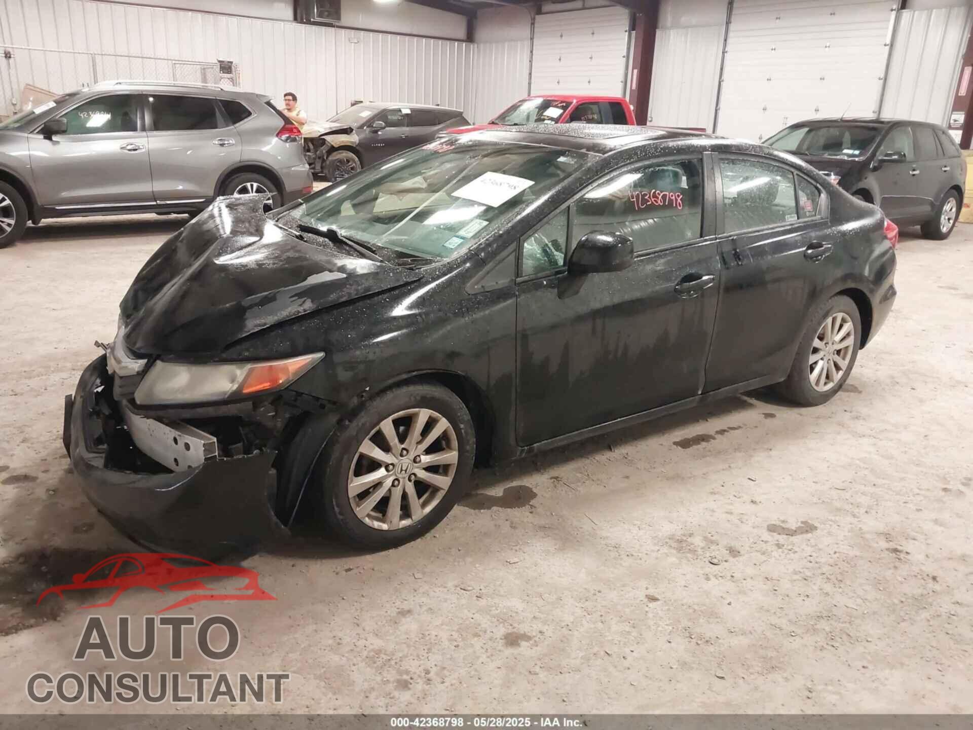 HONDA CIVIC 2012 - 2HGFB2F90CH596105