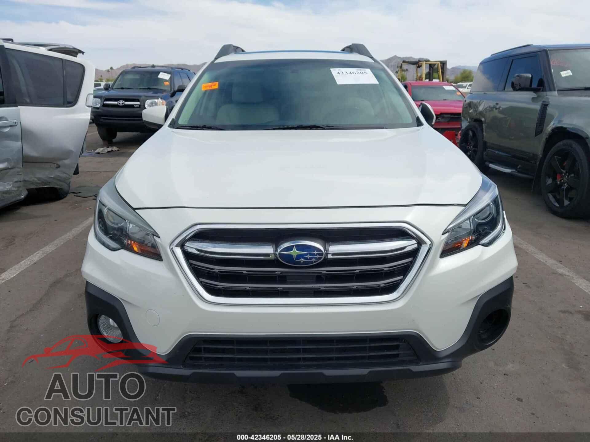 SUBARU OUTBACK 2018 - 4S4BSADC8J3263006