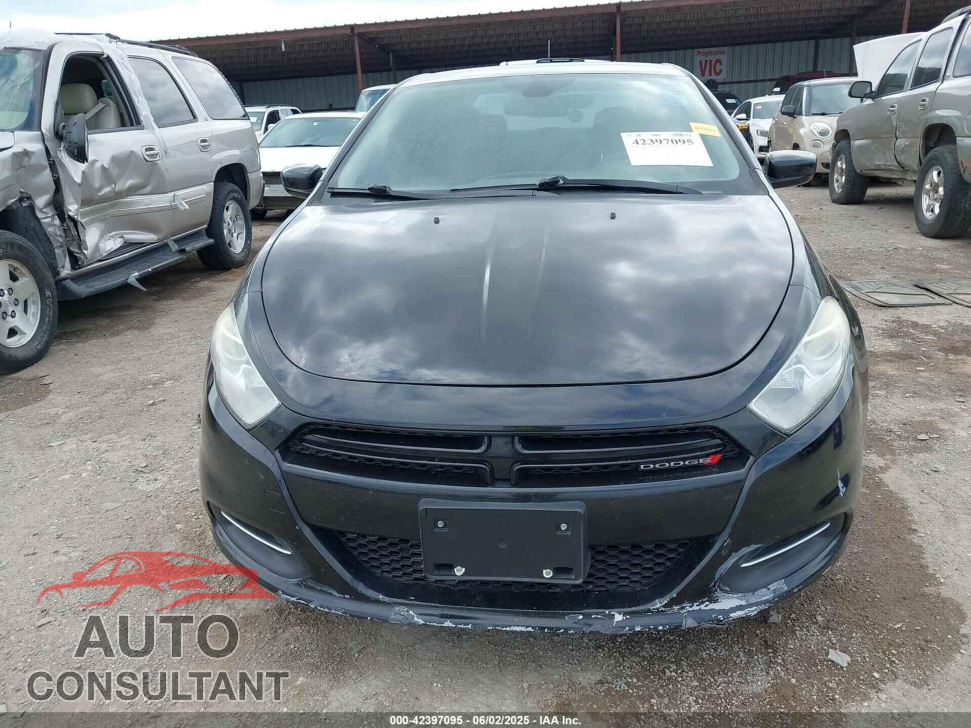 DODGE DART 2015 - 1C3CDFAA8FD212856