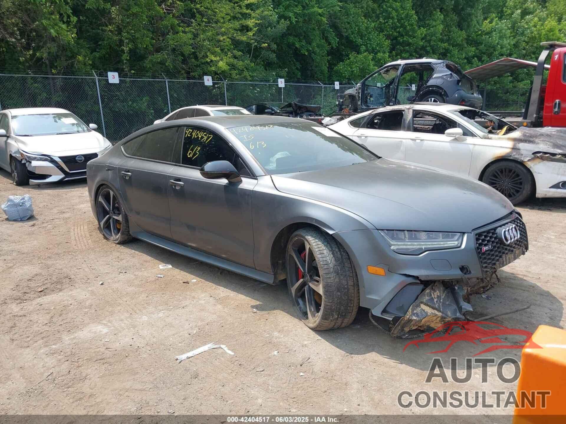 AUDI RS 7 2018 - WUAWAAFC2JN900369