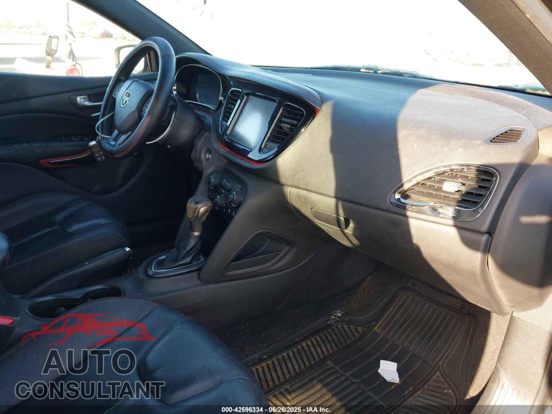 DODGE DART 2014 - 1C3CDFEB5ED797462