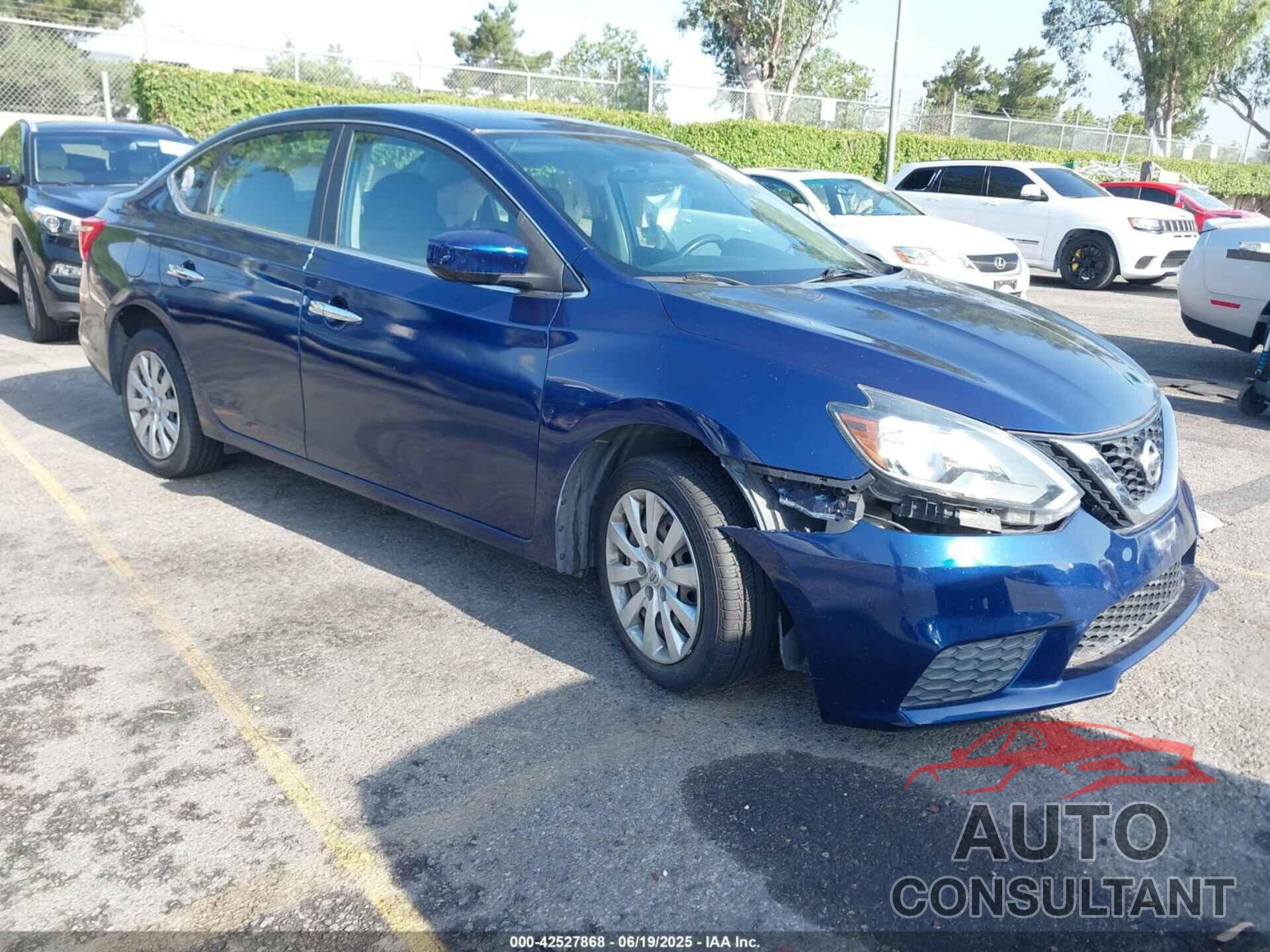 NISSAN SENTRA 2016 - 3N1AB7AP1GY225629