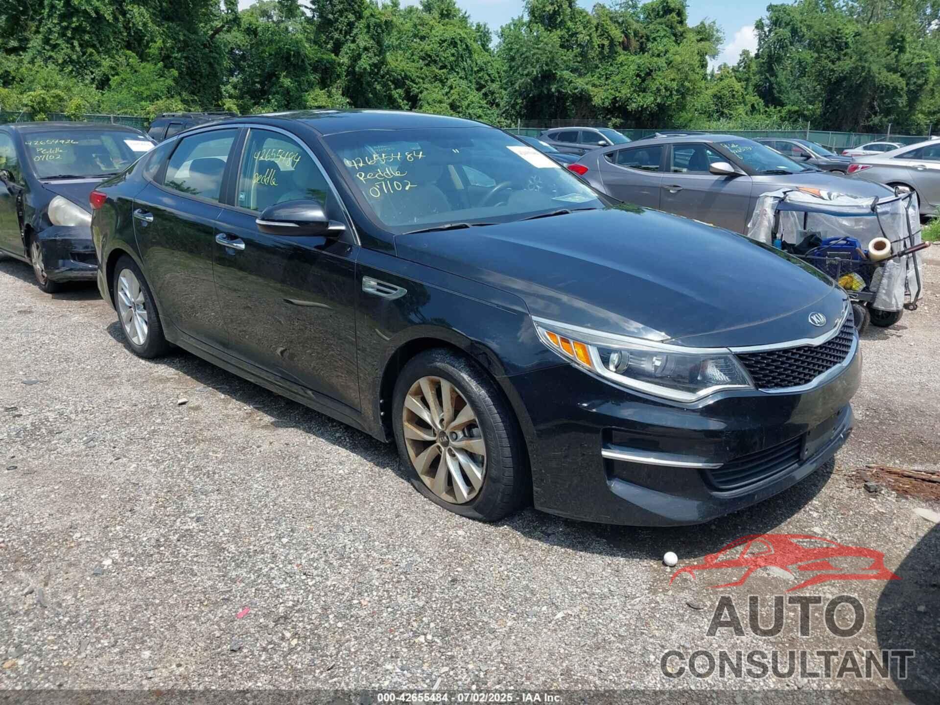 KIA OPTIMA 2018 - 5XXGT4L30JG257159