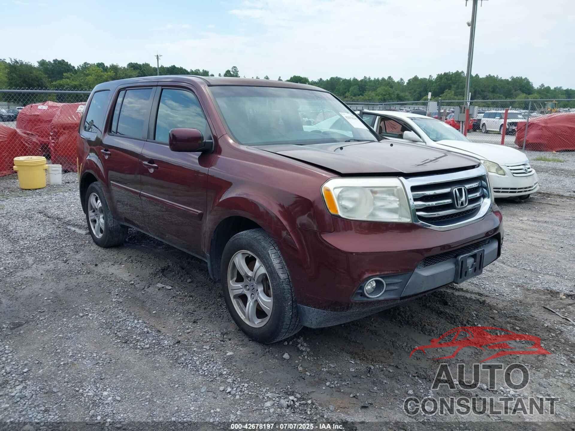 HONDA PILOT 2012 - 5FNYF3H59CB033359