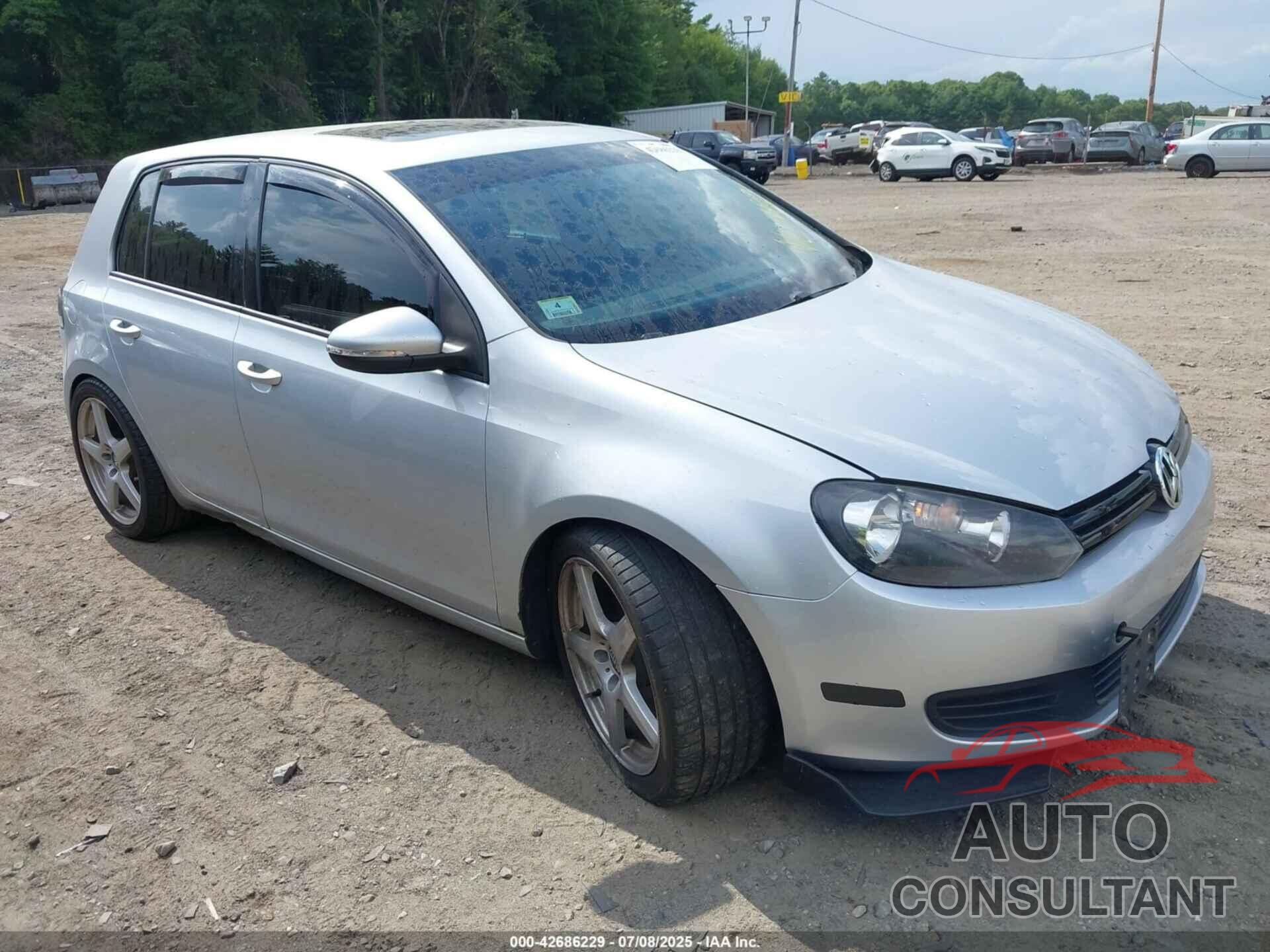 VOLKSWAGEN GOLF 2010 - WVWDA7AJ6AW262926