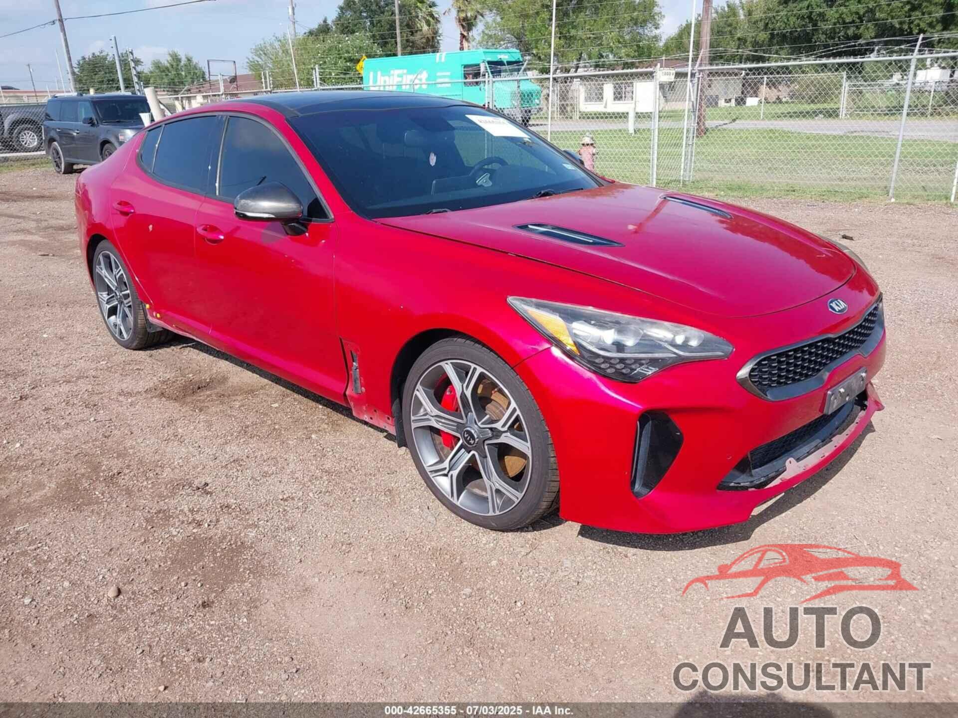 KIA STINGER 2018 - KNAE45LC5J6039806