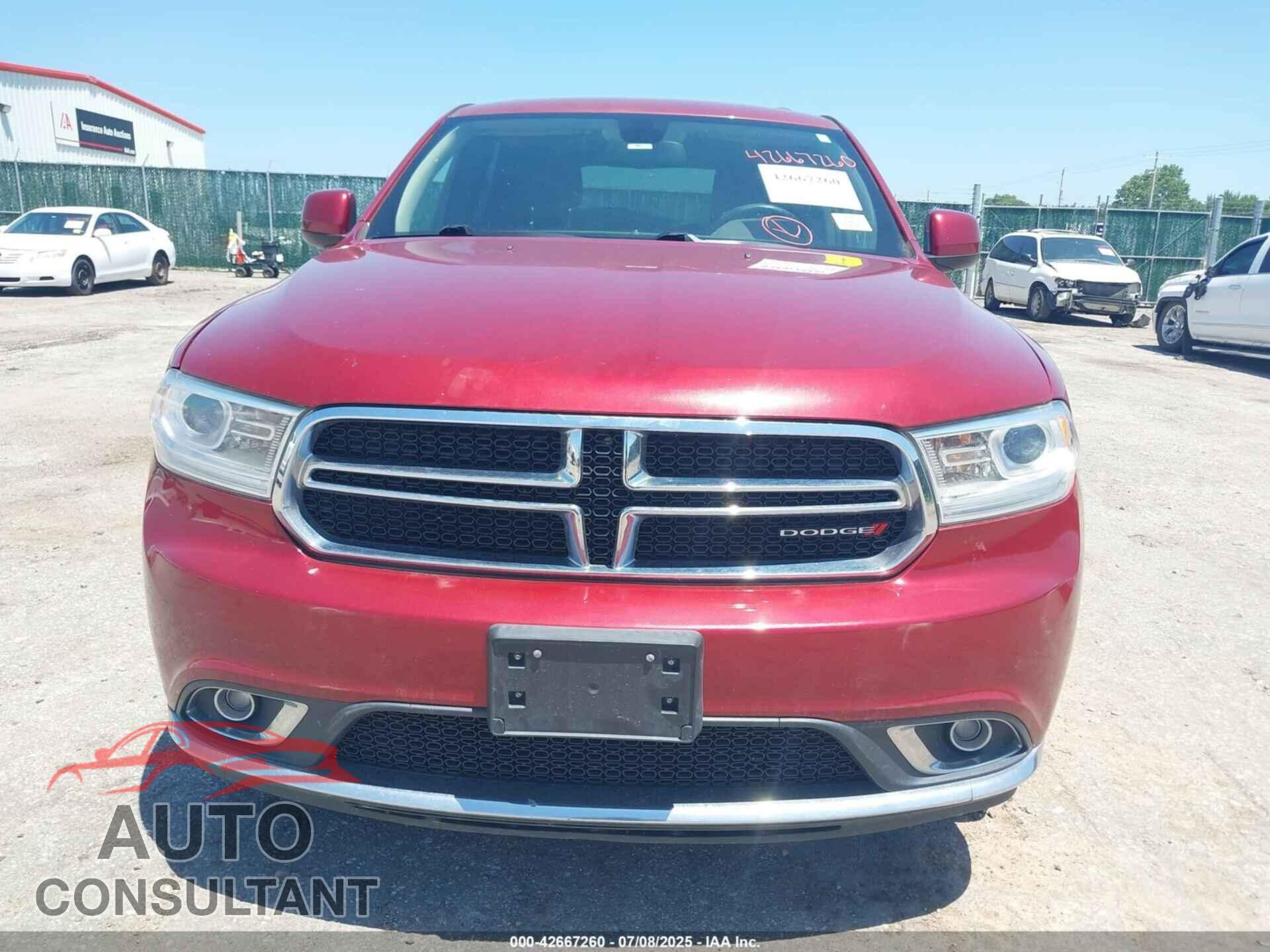 DODGE DURANGO 2014 - 1C4RDHAG5EC483481