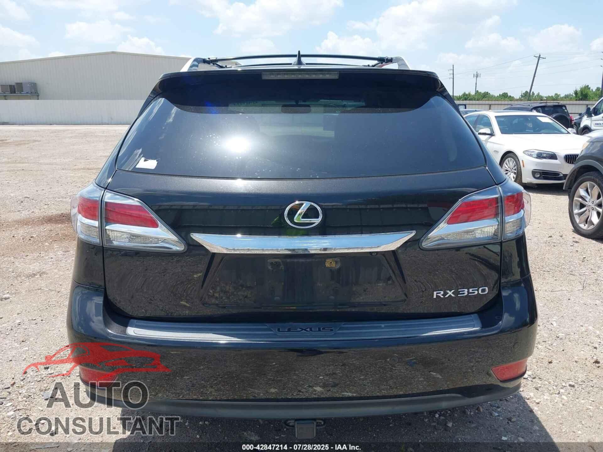 LEXUS RX 350 2014 - 2T2BK1BA8EC244700