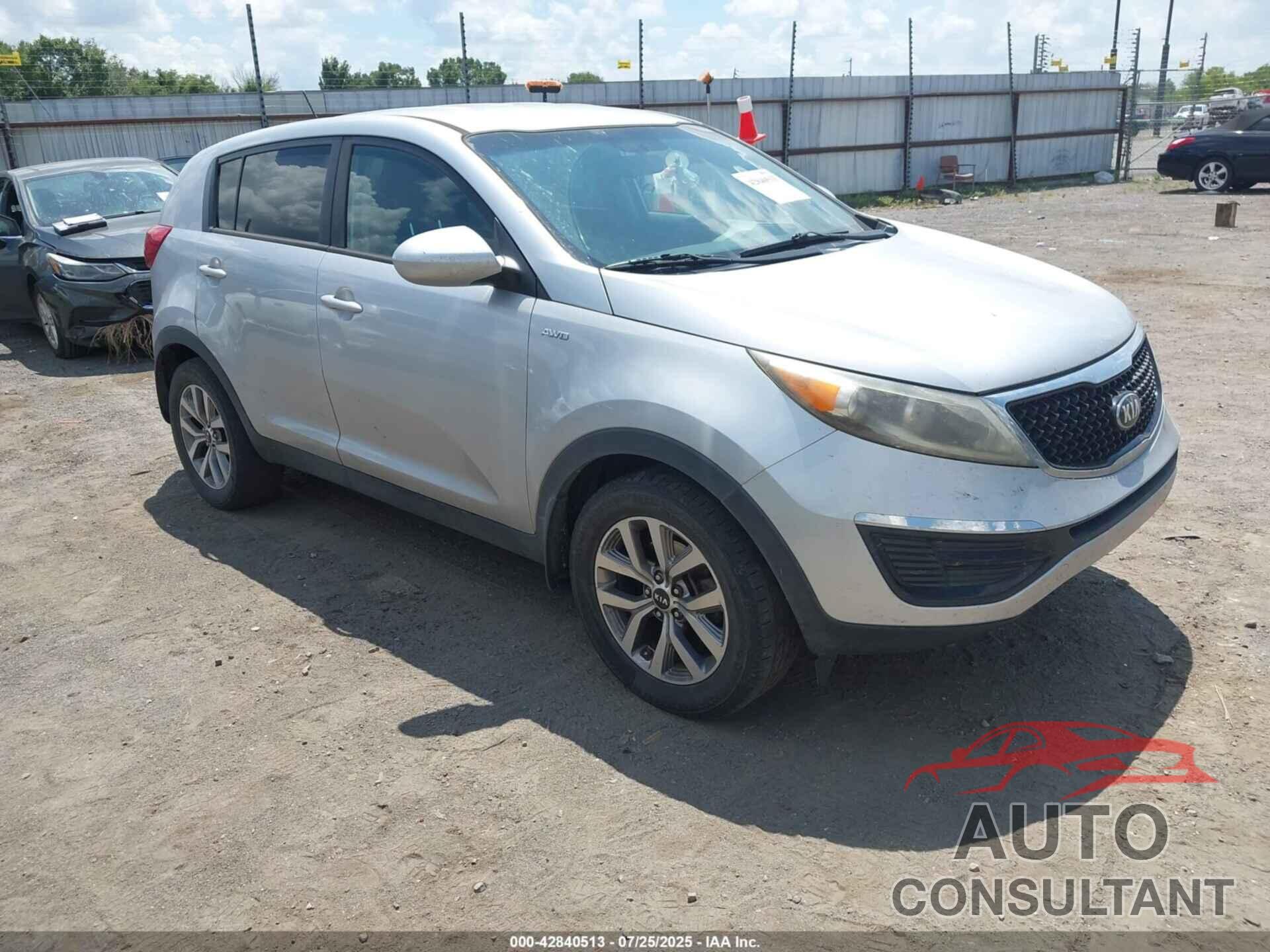 KIA SPORTAGE 2015 - KNDPBCAC7F7710256