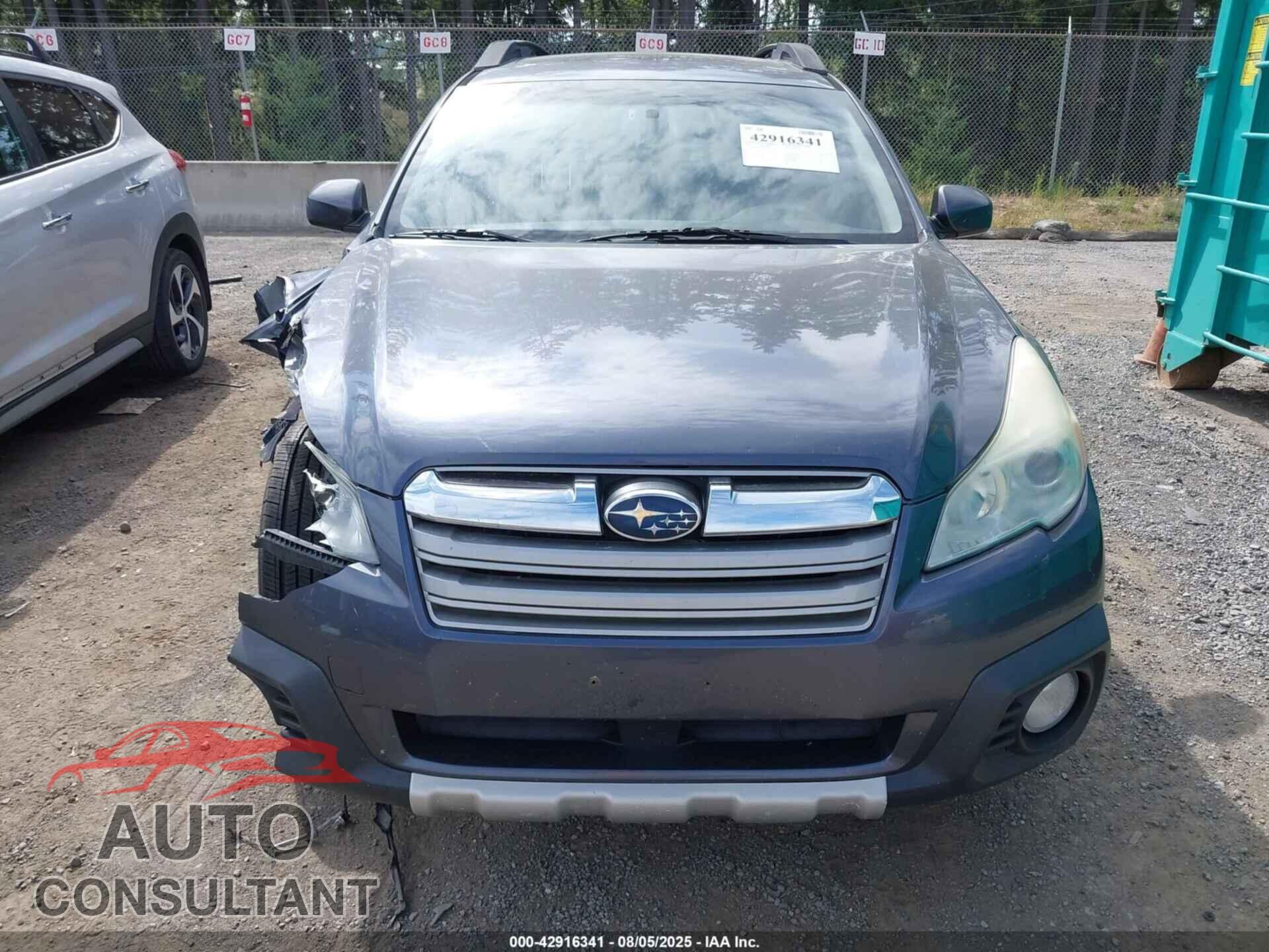 SUBARU OUTBACK 2014 - 4S4BRBLC5E3270195