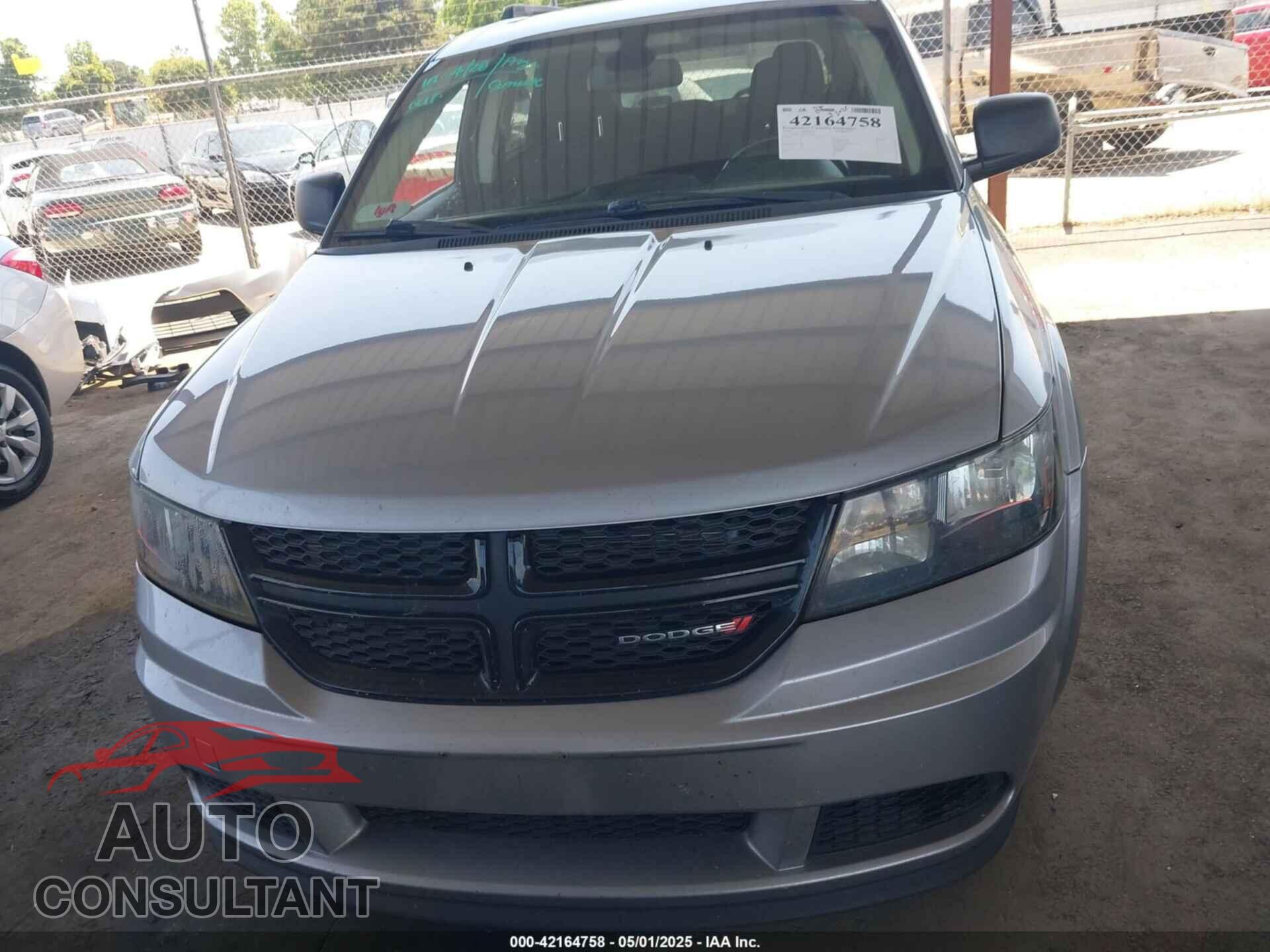 DODGE JOURNEY 2018 - 3C4PDCAB3JT496825