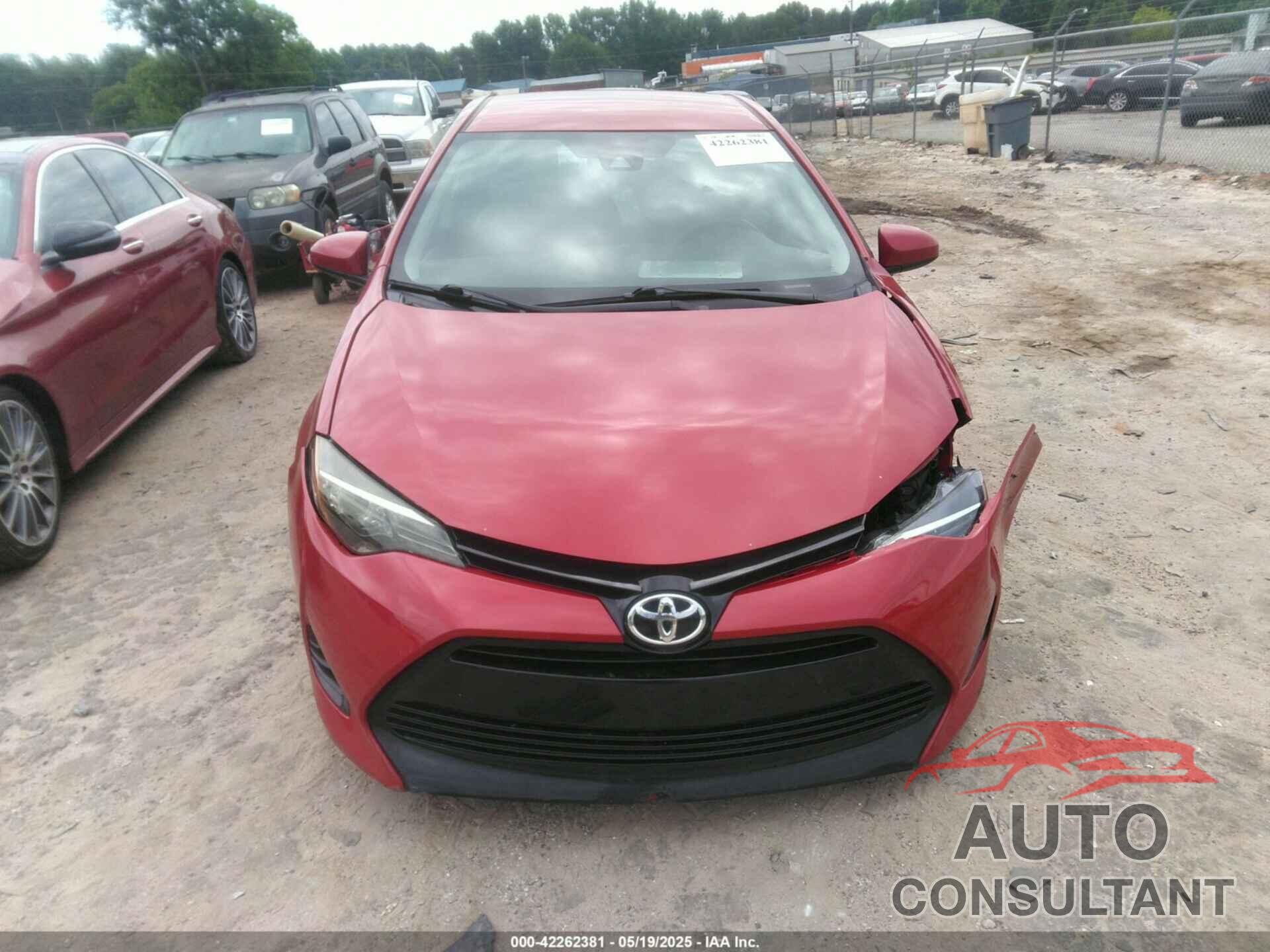TOYOTA COROLLA 2019 - 2T1BURHE0KC212830