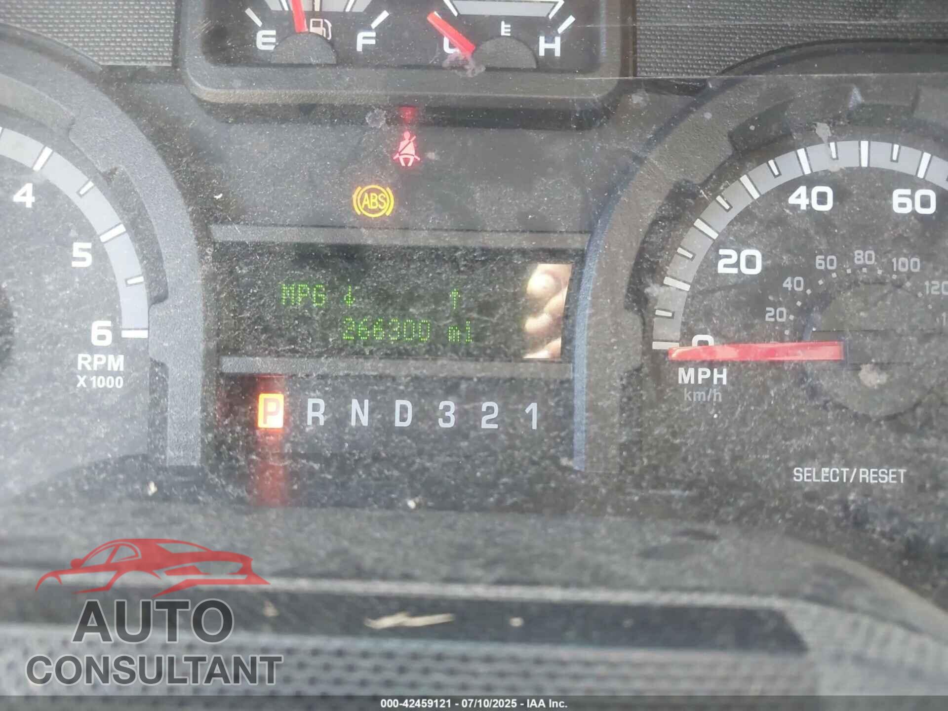 FORD E-450 CUTAWAY 2009 - 1FDXE45S99DA08178