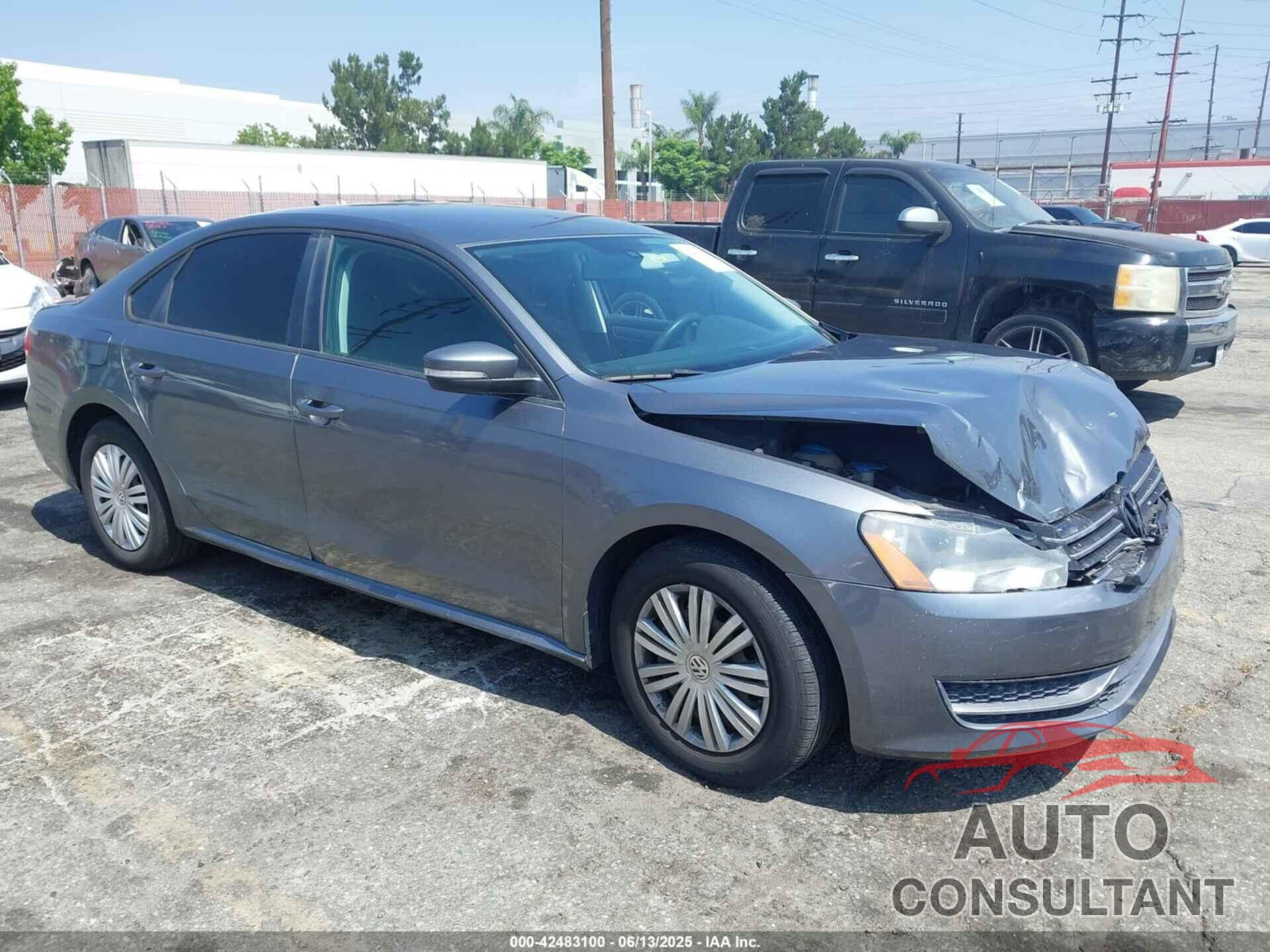 VOLKSWAGEN PASSAT 2014 - 1VWAP7A3XEC003928