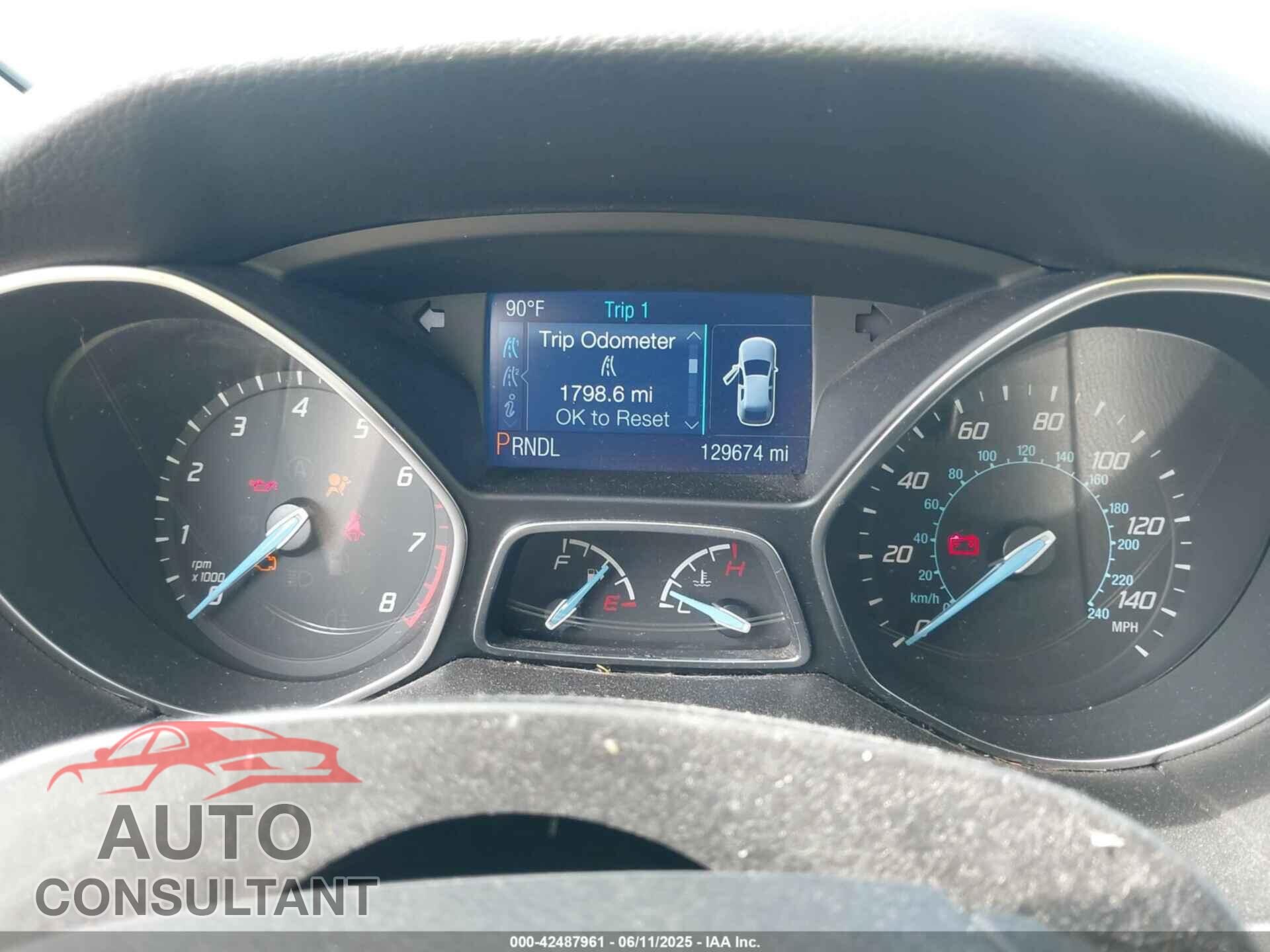 FORD FOCUS 2014 - 1FADP3F20EL360873