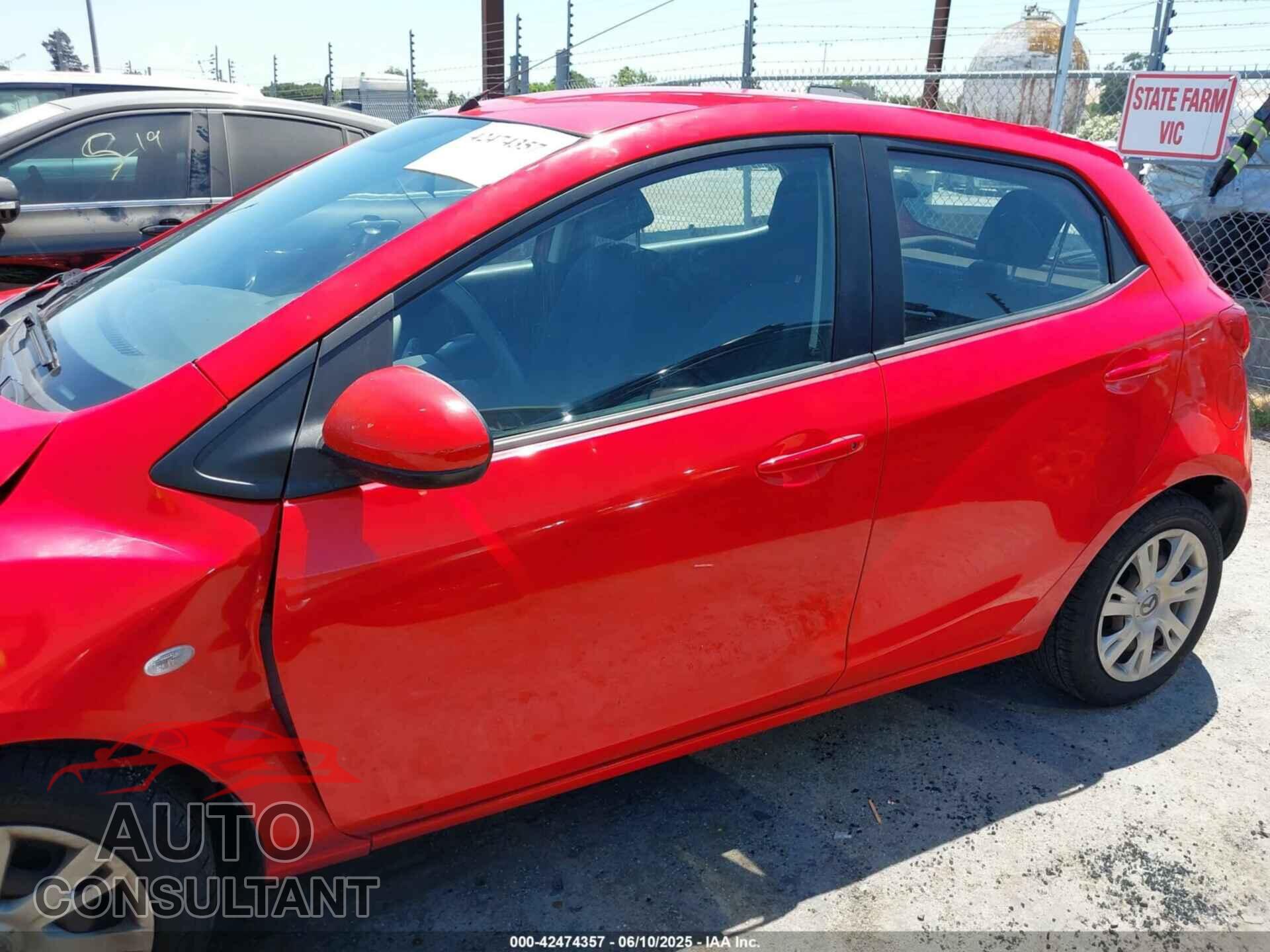 MAZDA MAZDA2 2014 - JM1DE1KZ1E0180228