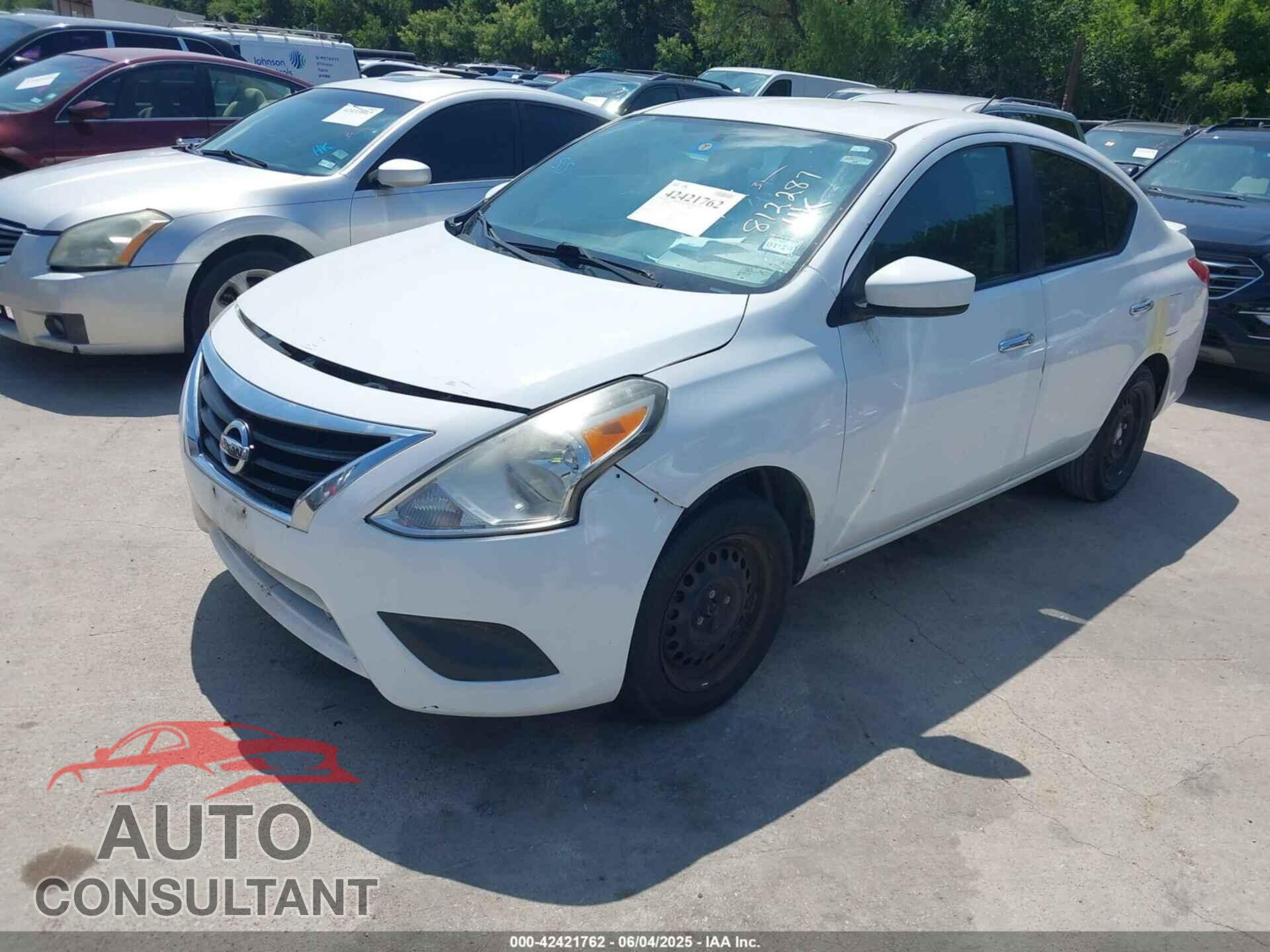 NISSAN VERSA 2015 - 3N1CN7AP4FL812287