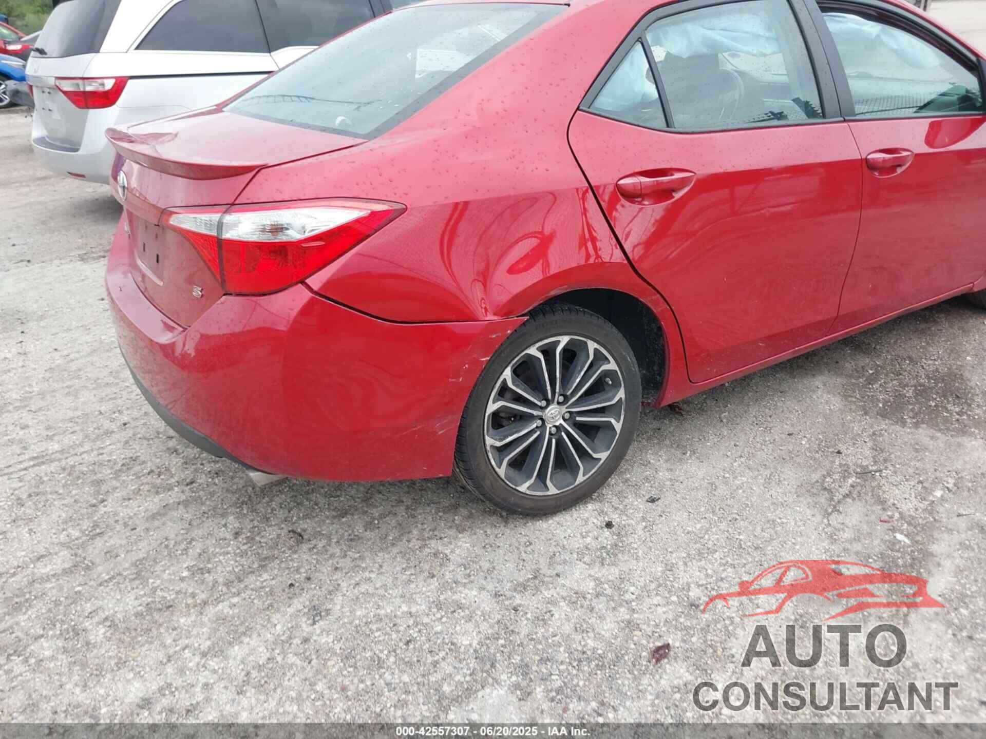 TOYOTA COROLLA 2015 - 2T1BURHE1FC440275