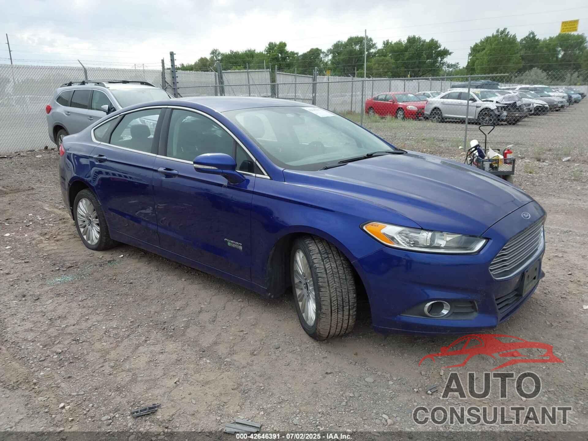 FORD FUSION ENERGI 2013 - 3FA6P0PU4DR373858