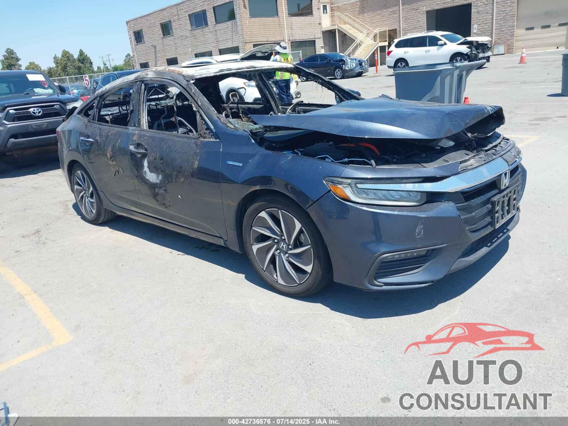 HONDA INSIGHT 2019 - 19XZE4F93KE015494