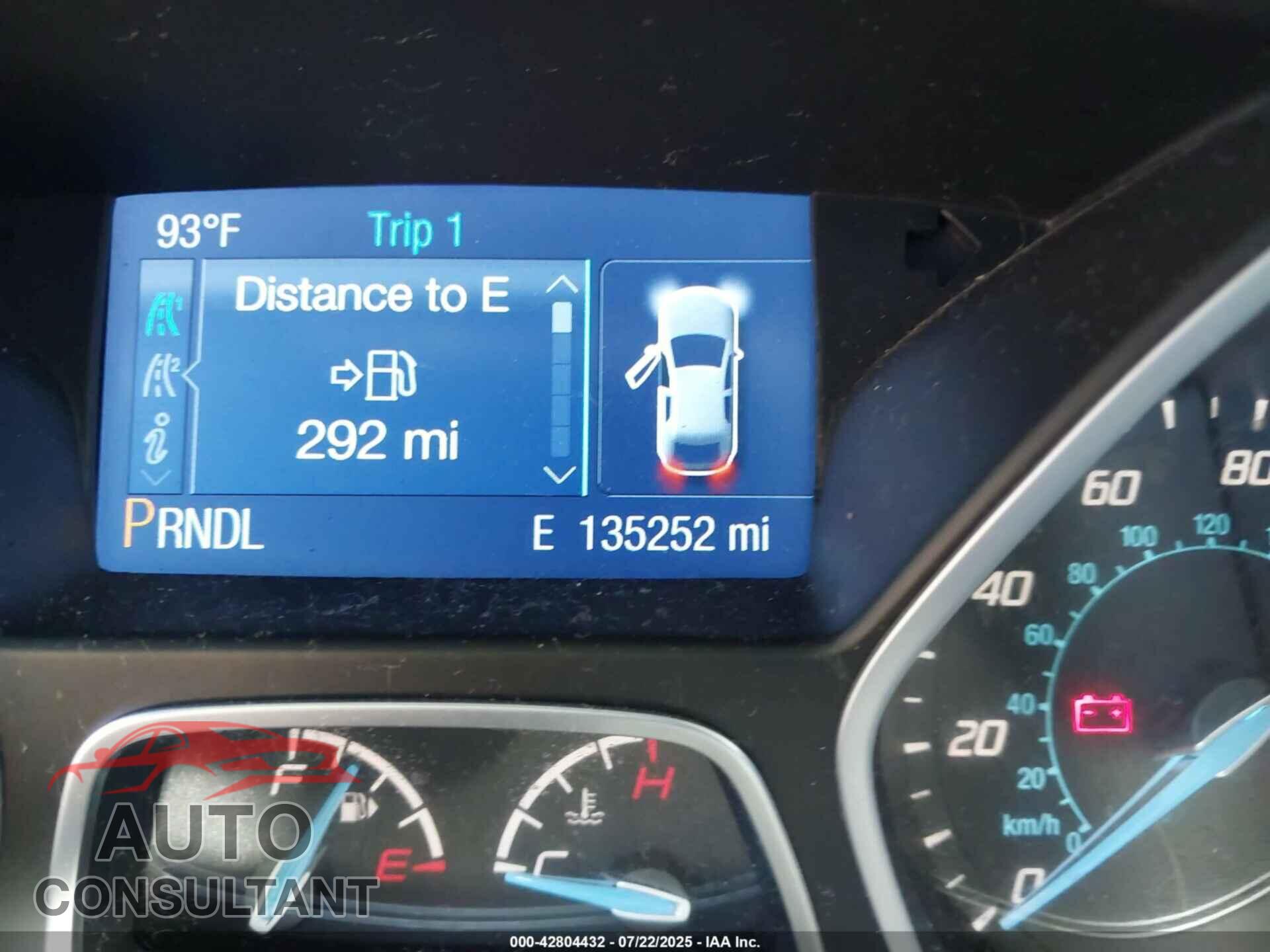 FORD FOCUS 2014 - 1FADP3K29EL286360