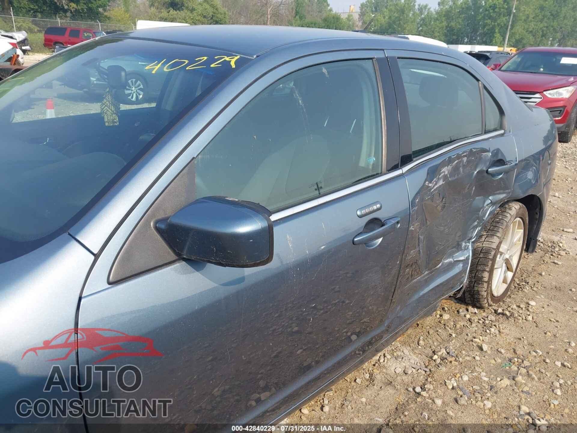 FORD FUSION 2011 - 3FAHP0JG2BR257681