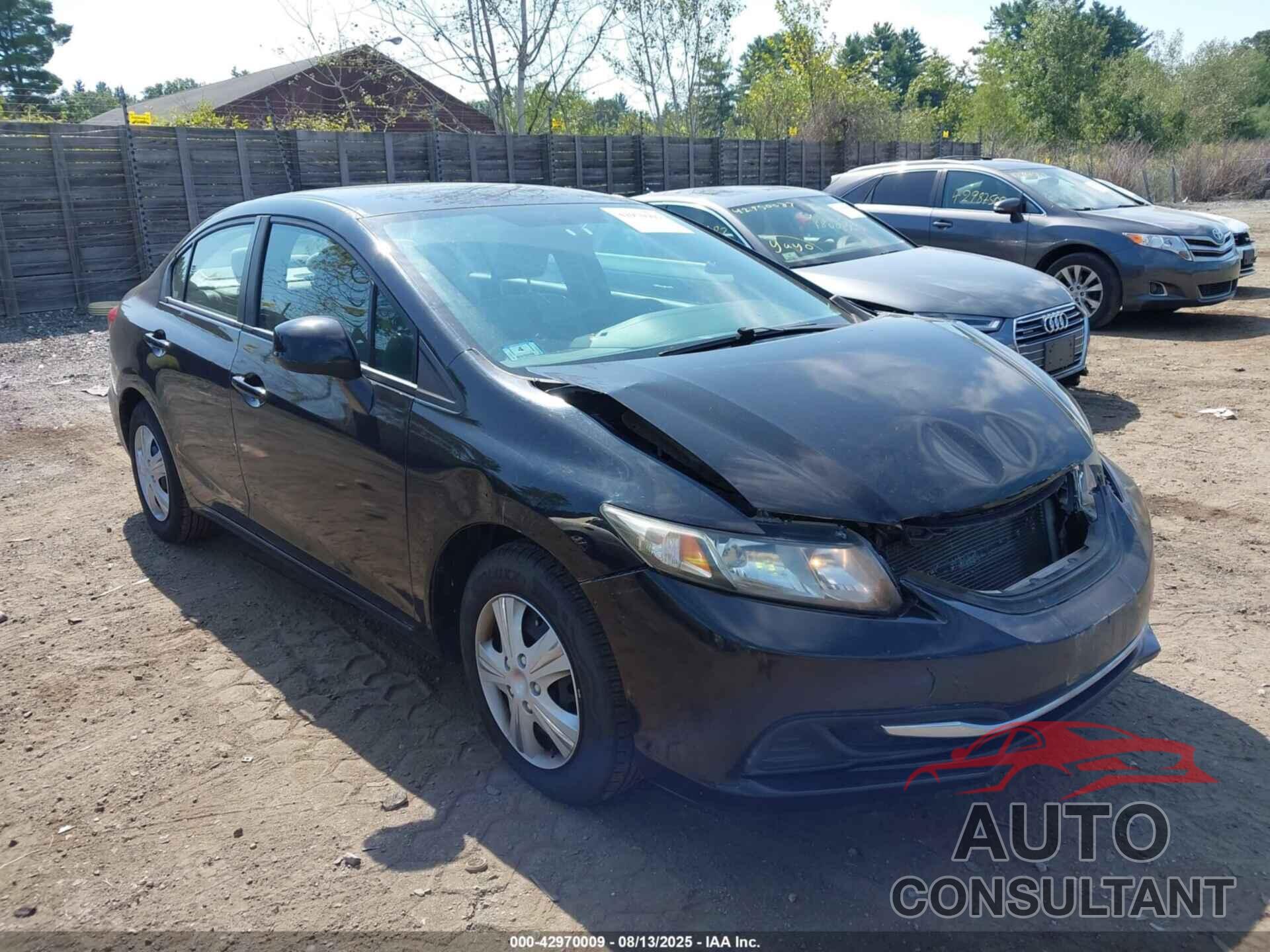 HONDA CIVIC 2013 - 2HGFB2F58DH565389
