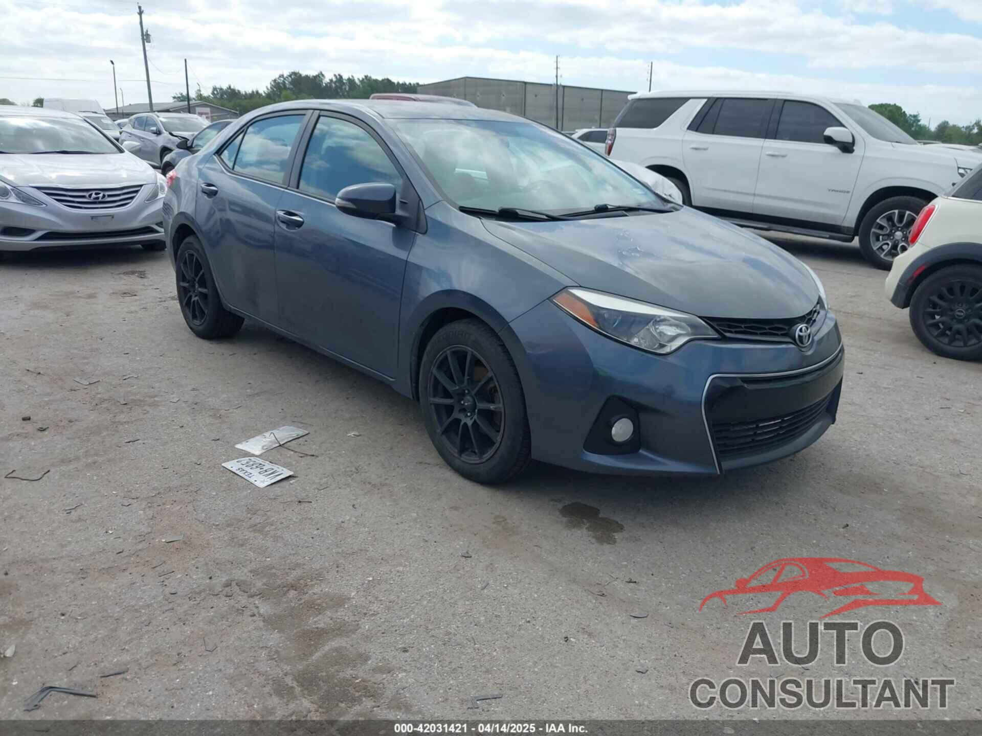 TOYOTA COROLLA 2014 - 5YFBURHE6EP097669
