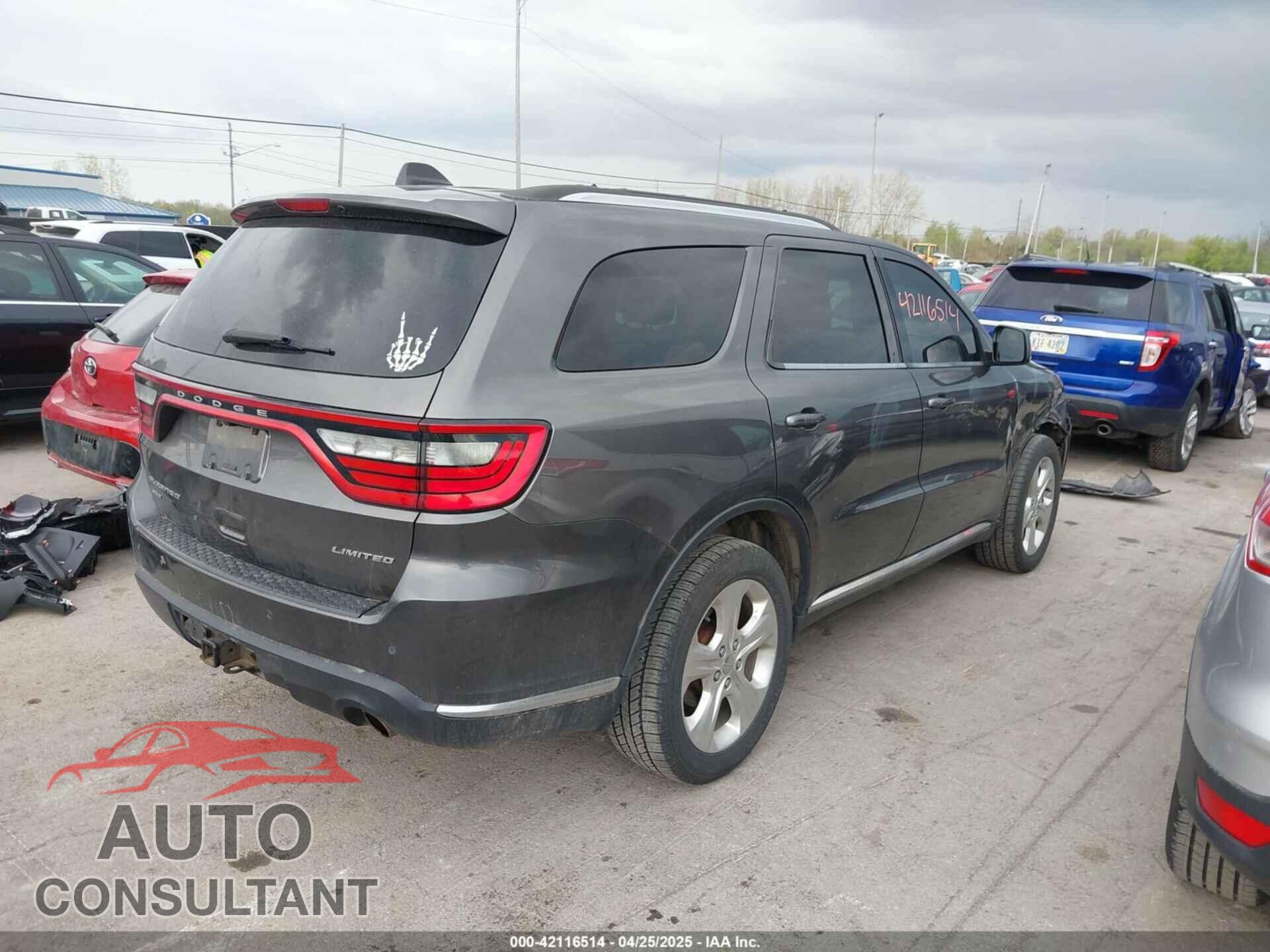 DODGE DURANGO 2014 - 1C4RDJDG8EC597056